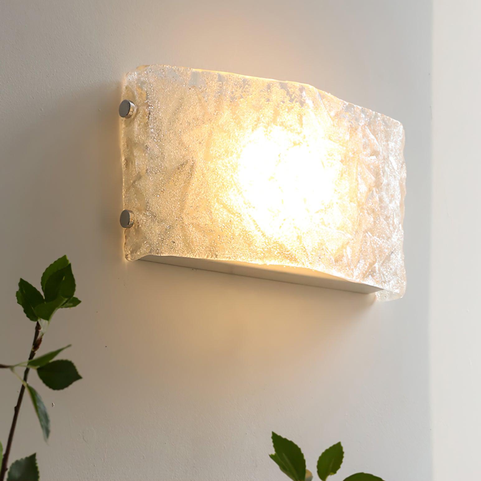 George Contemporary Glass Wall Light - Letslighting