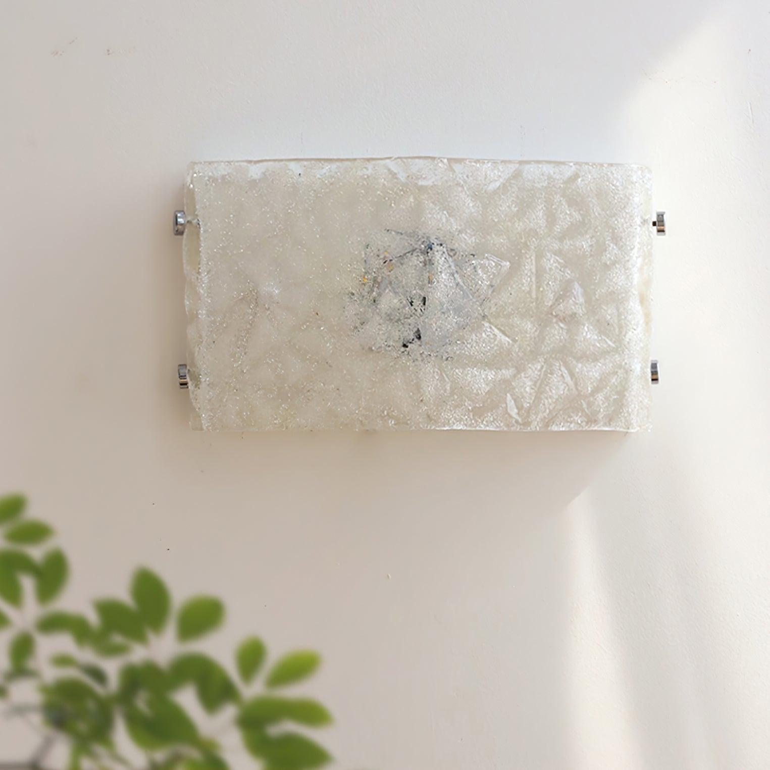 George Contemporary Glass Wall Light - Letslighting