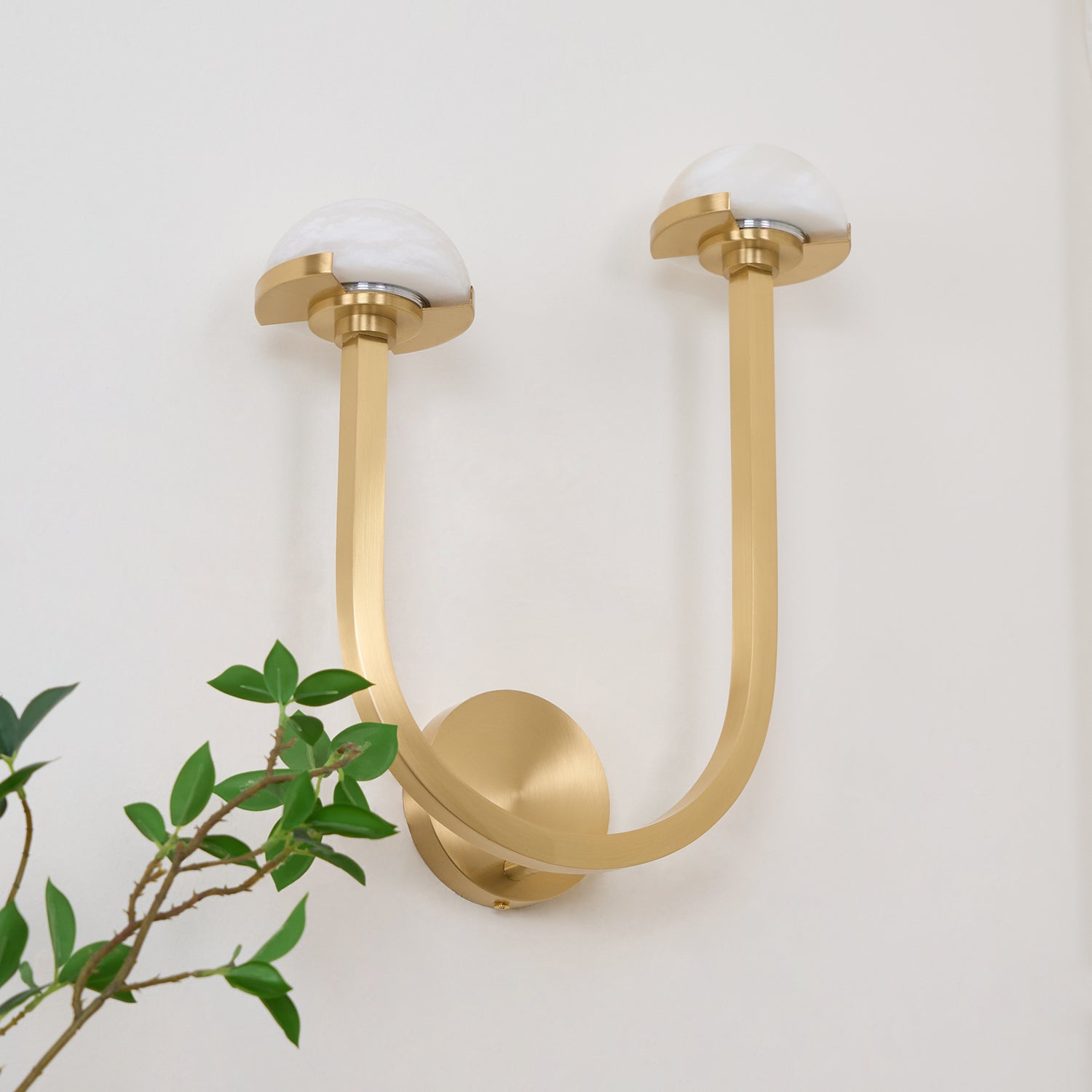 Vitalira Double Alabaster Wall Light - Letslighting