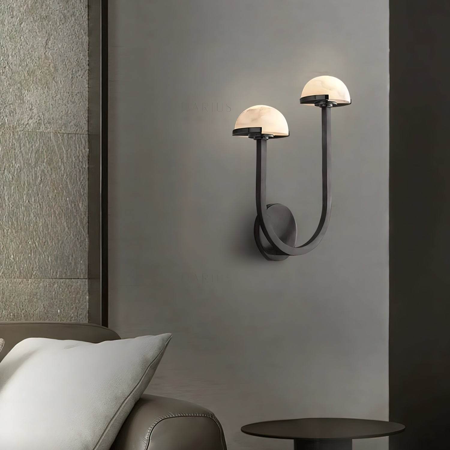 Vitalira Double Alabaster Wall Light - Letslighting