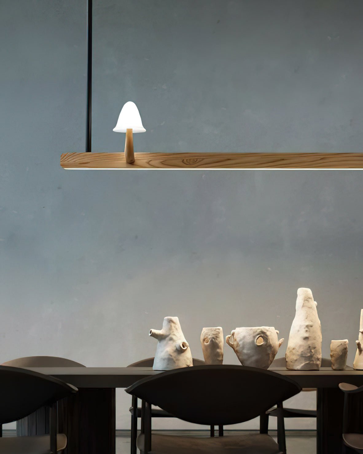 Mushroom Beam Chandelier - Letslighting