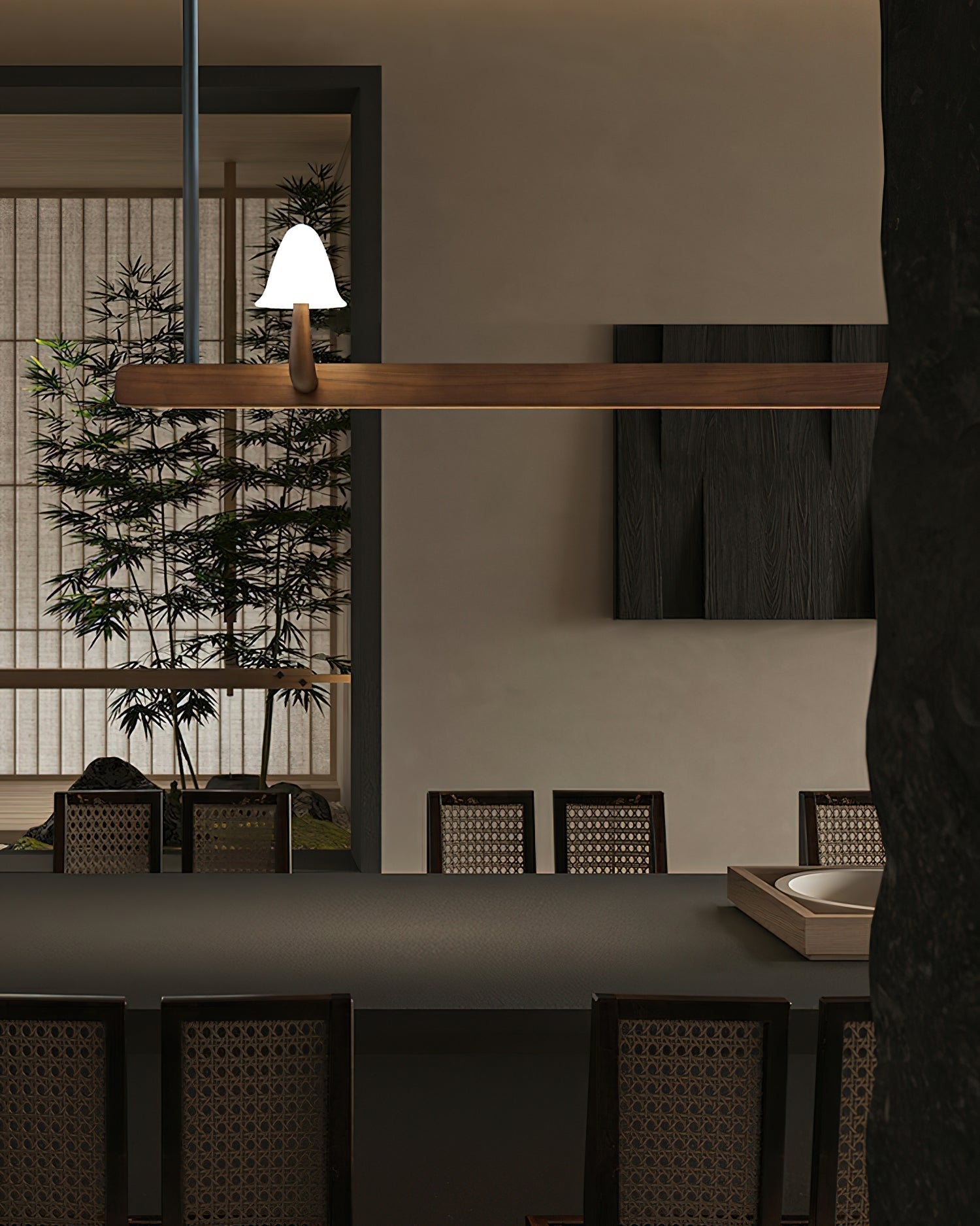 Mushroom Beam Chandelier - Letslighting