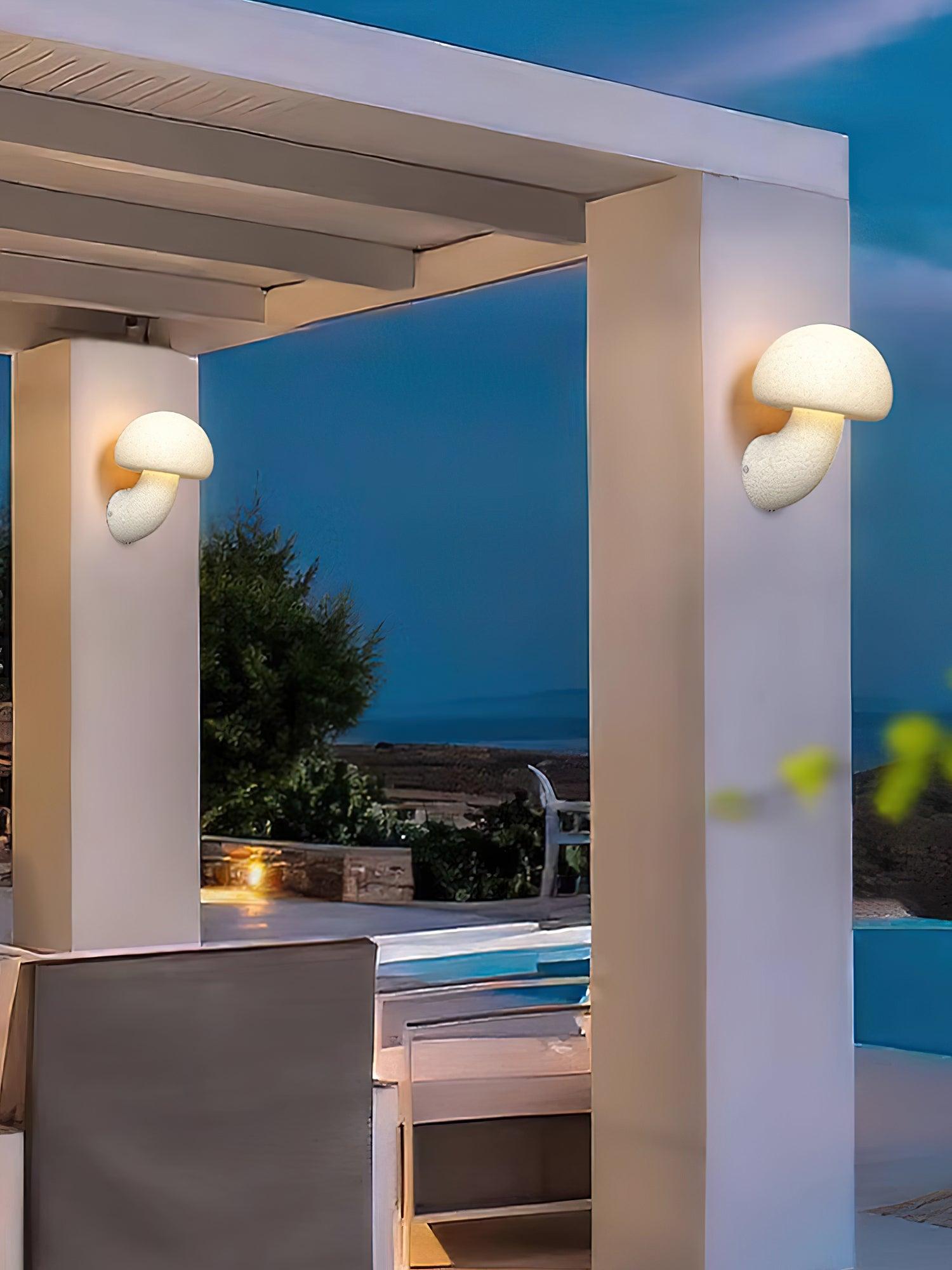 Mushroom Resin Wall Lamp - Letslighting