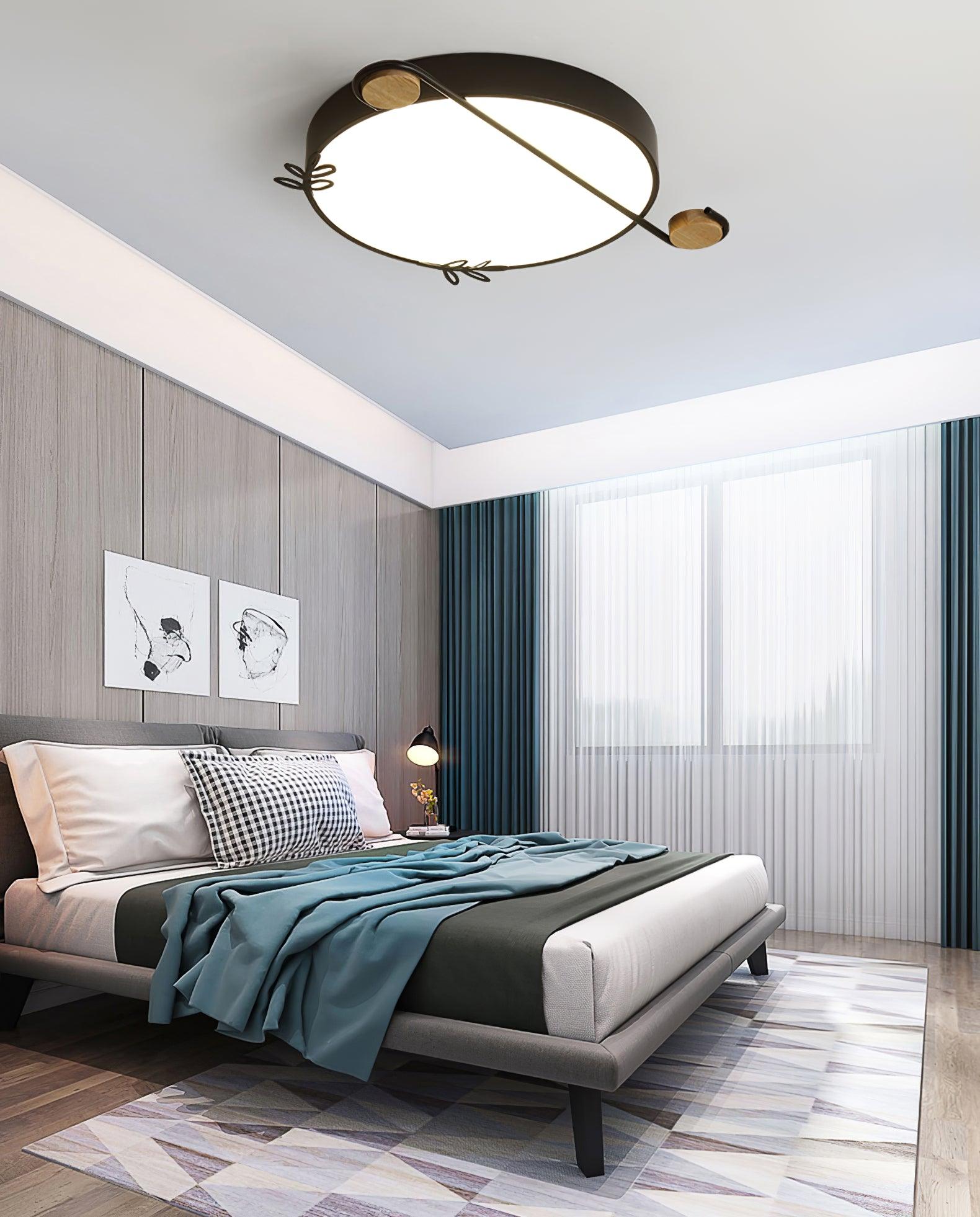 Musical Note Round Ceiling Lamp - Letslighting
