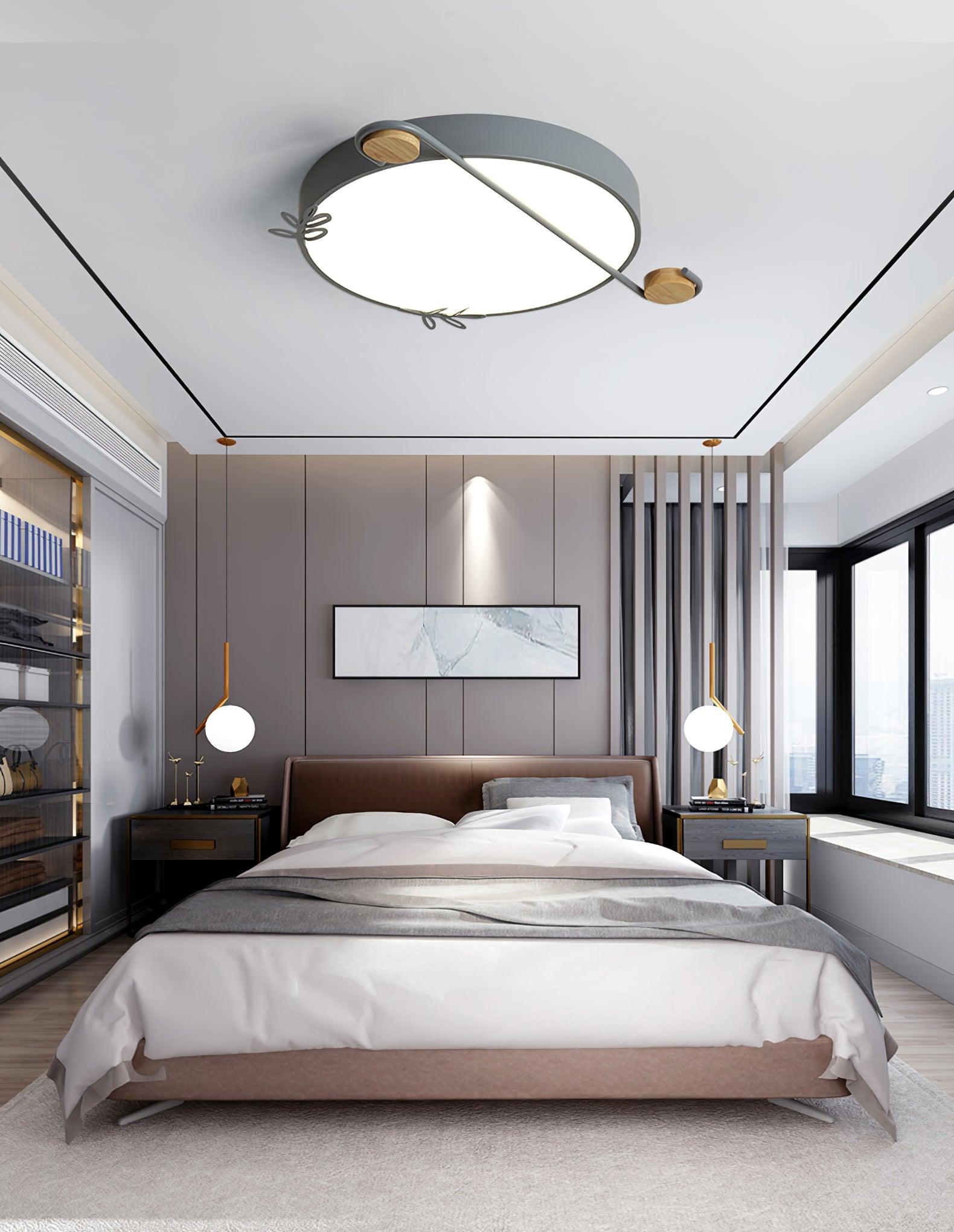 Musical Note Round Ceiling Lamp - Letslighting