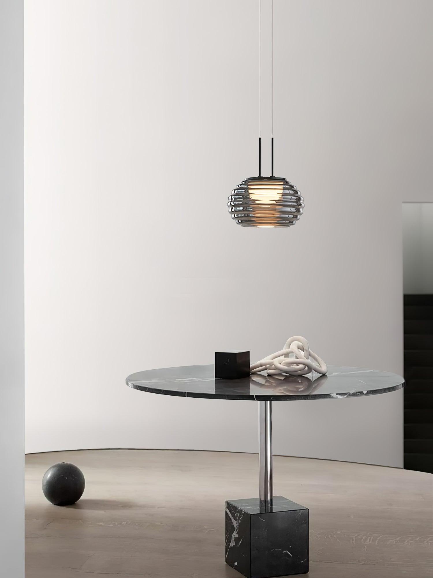 Mystique Halo Pendant Light - Letslighting