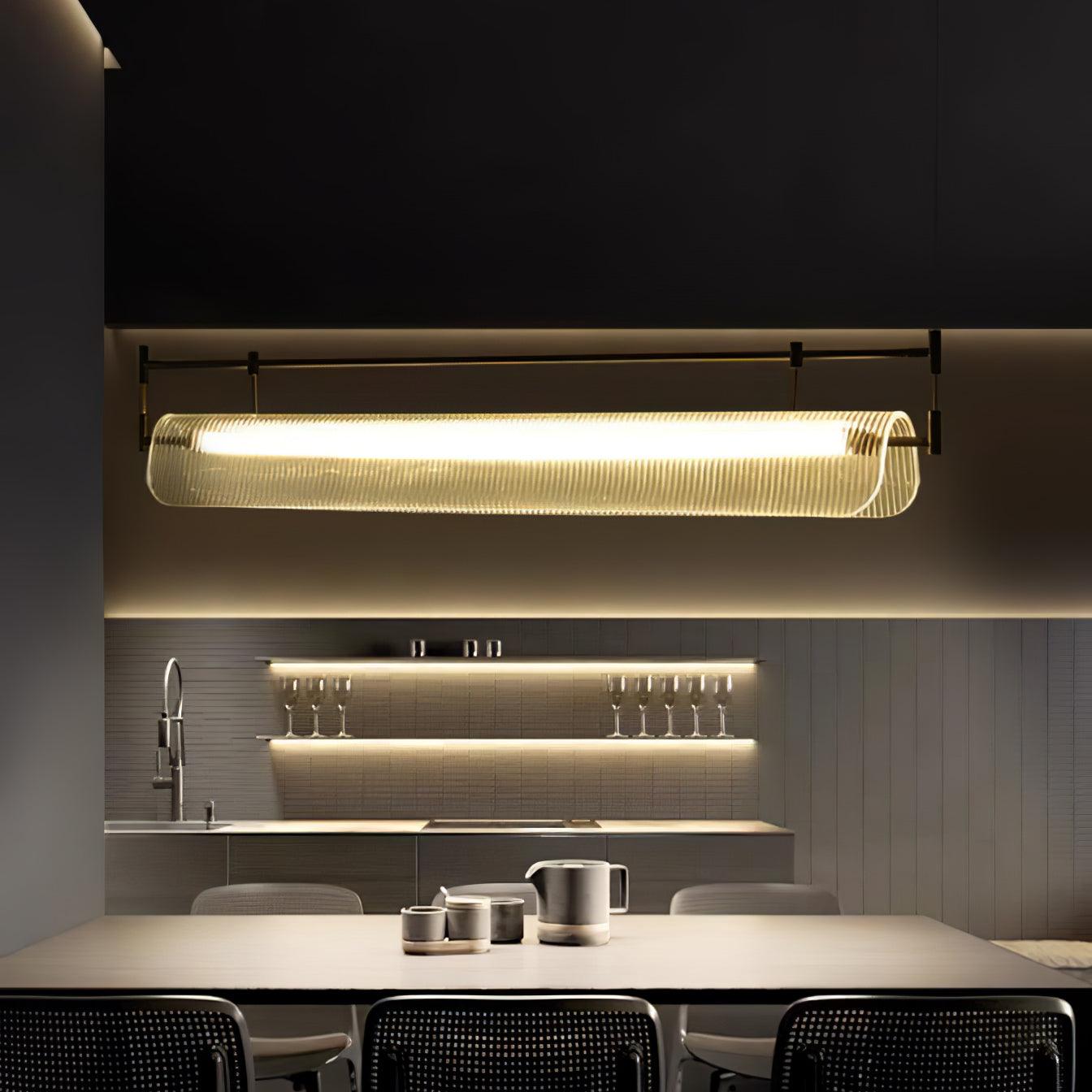 Linear Strip Chandelier - Letslighting
