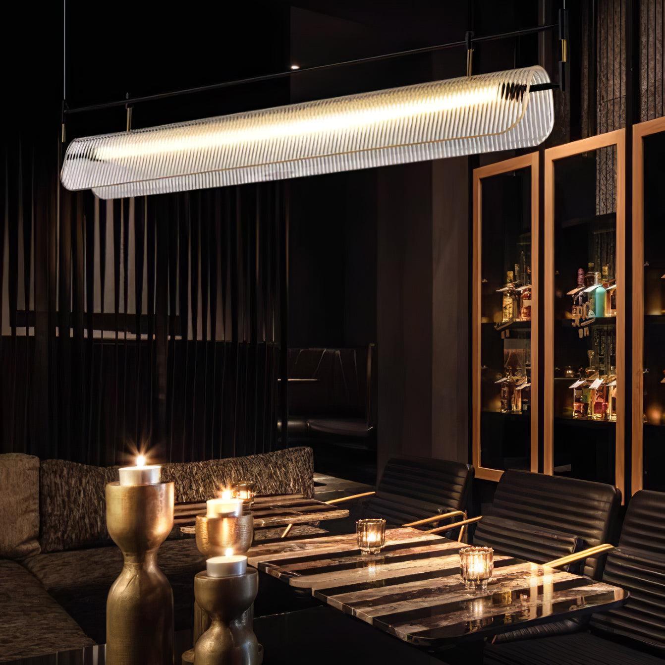Linear Strip Chandelier - Letslighting