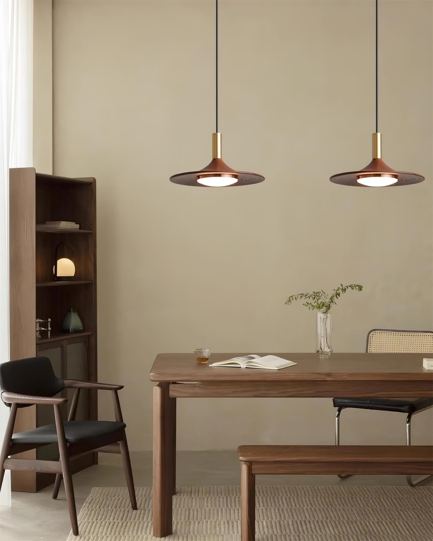 Pend­­ant Light Hat Shape Midcentury - Letslighting