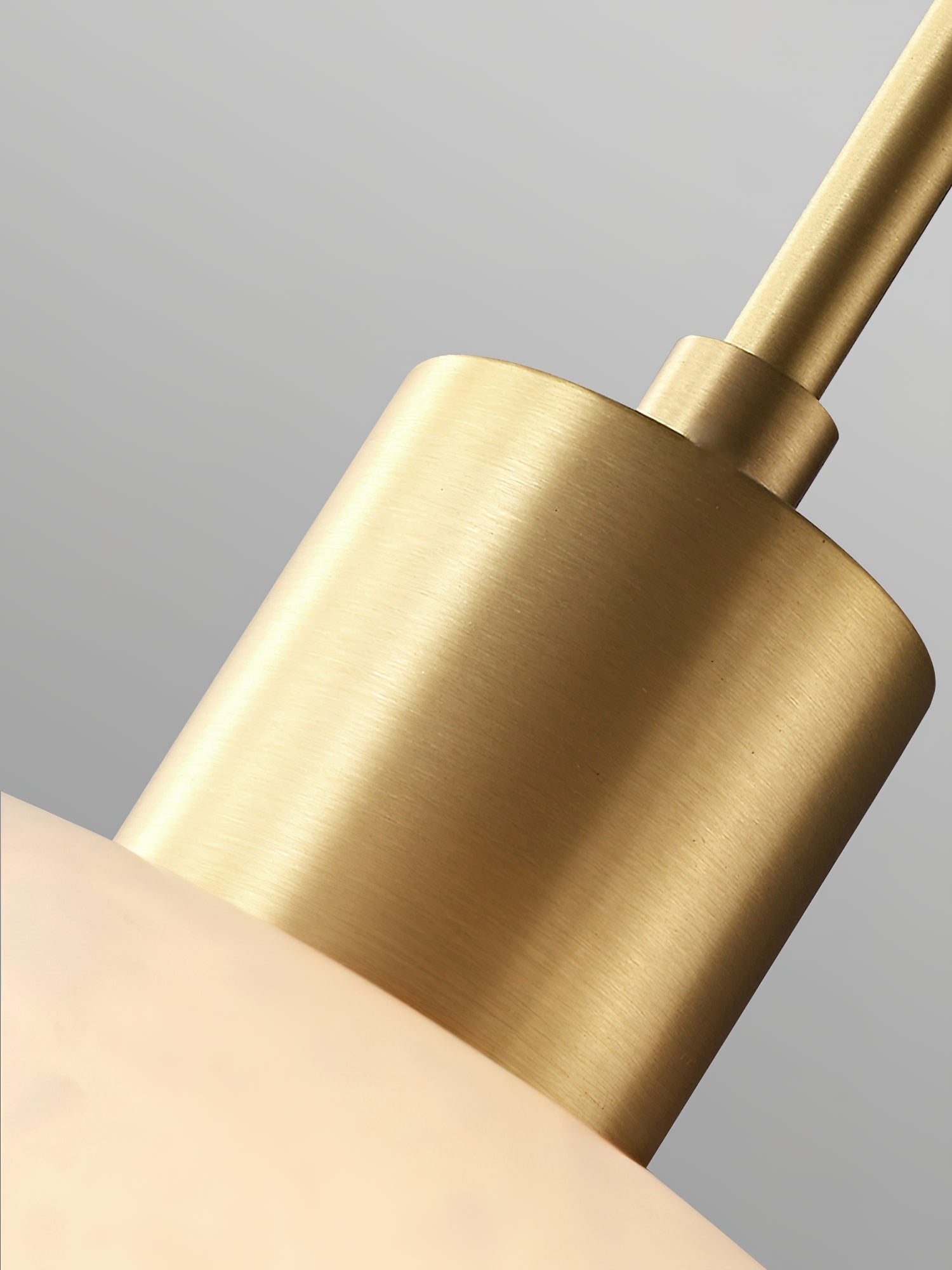 Eliriel Natural Small Alabaster Pendant Light - Lamp Copper