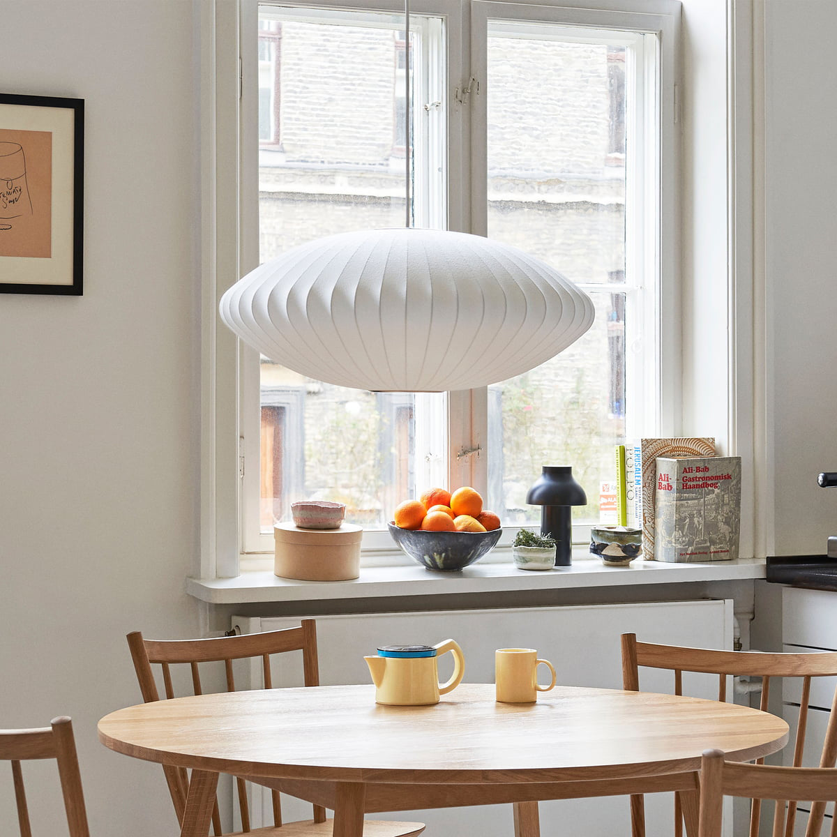 Bubble Mulberry Silk Pendant Lamp - Letslighting