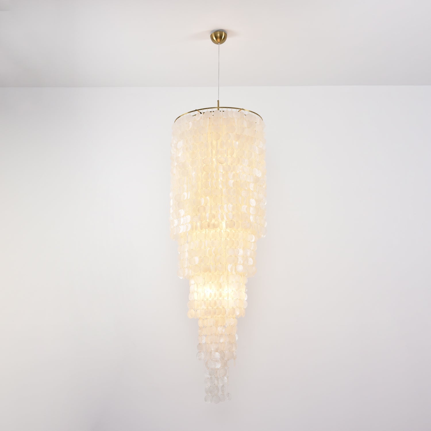 Eloryra Cascading Glass Chandelier - Letslighting
