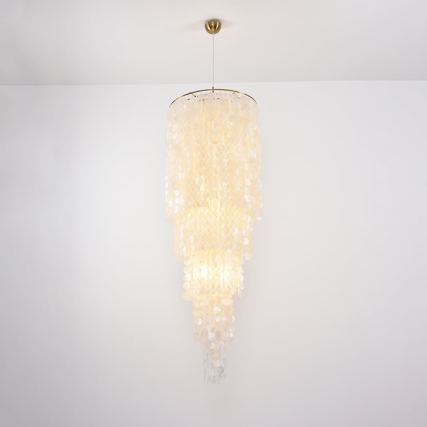 Eloryra Cascading Glass Chandelier - Letslighting