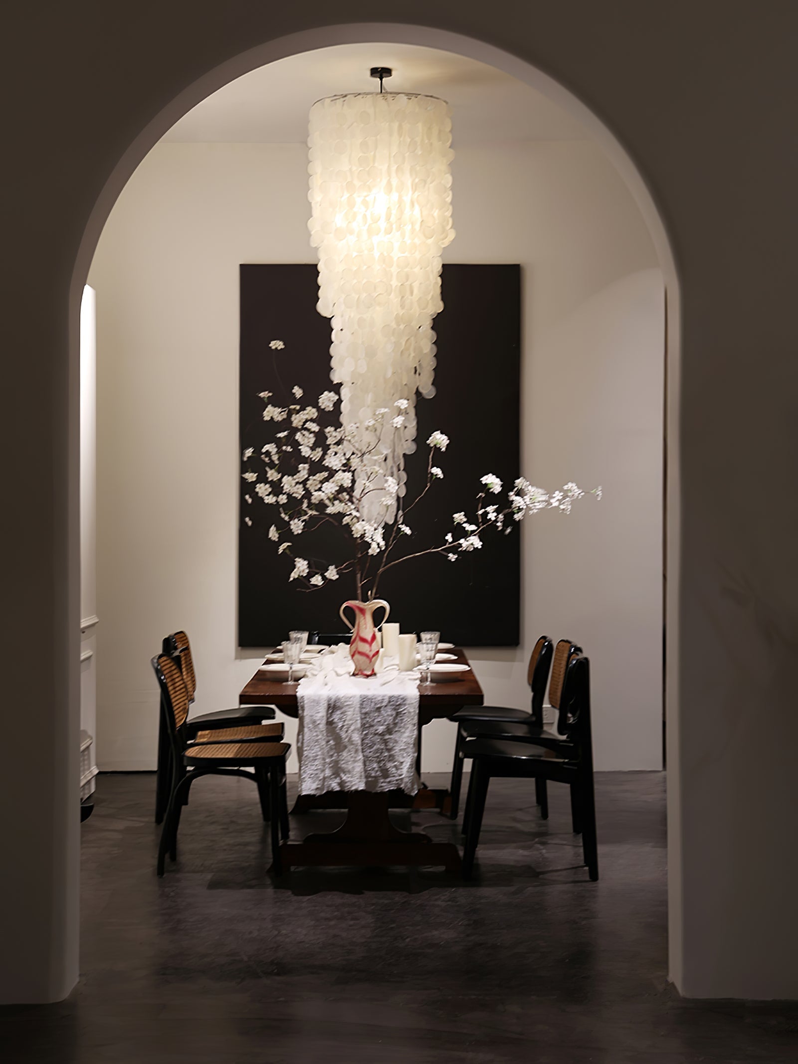 Eloryra Cascading Glass Chandelier - Letslighting