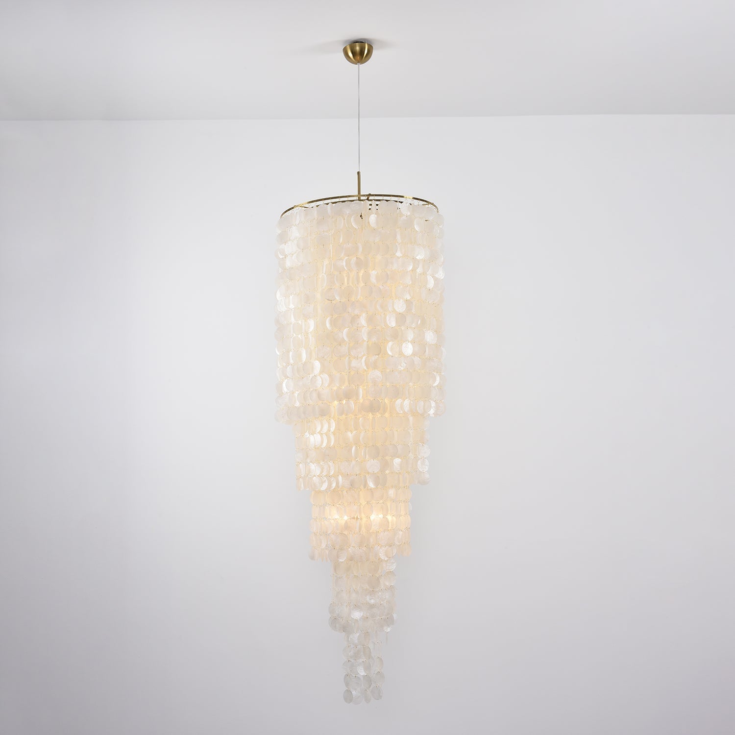 Eloryra Cascading Glass Chandelier - Letslighting