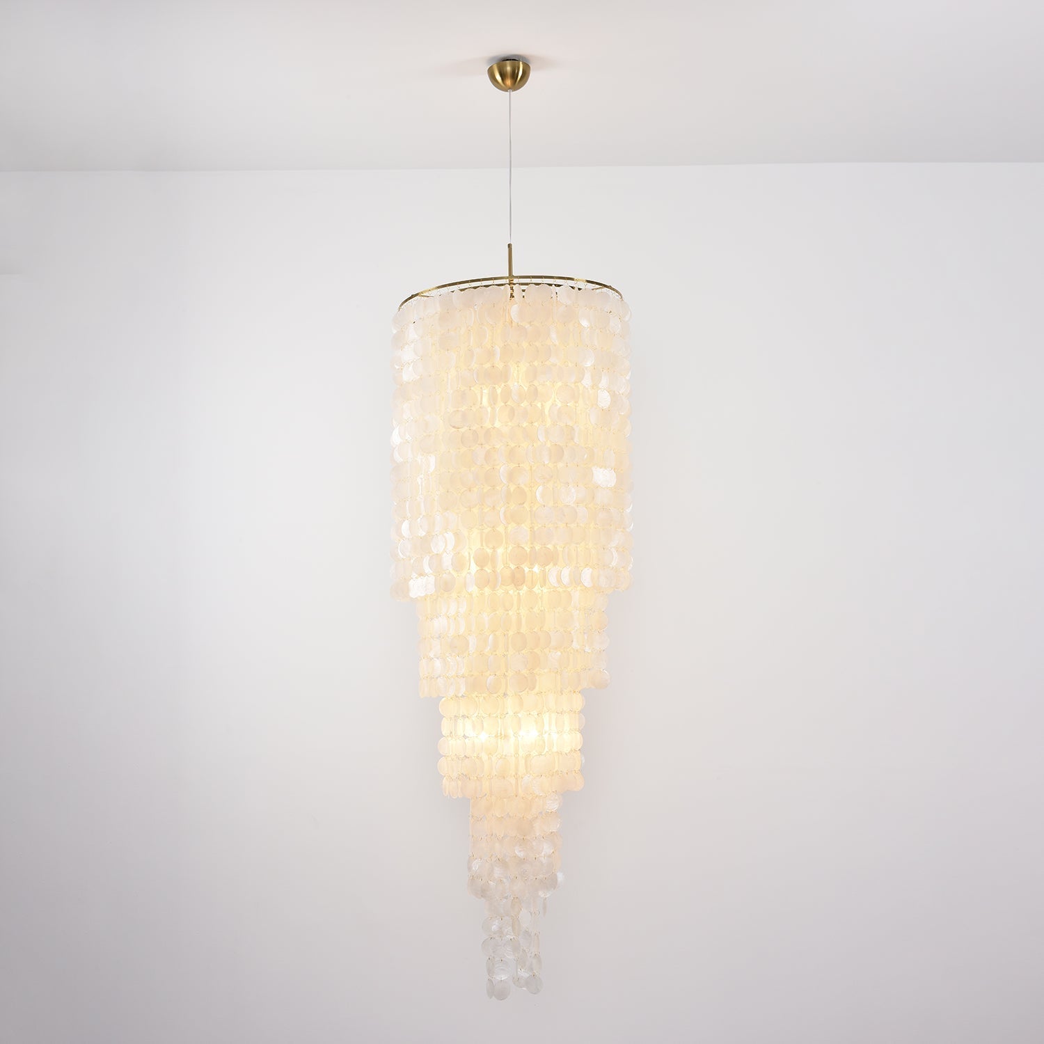 Eloryra Cascading Glass Chandelier - Letslighting