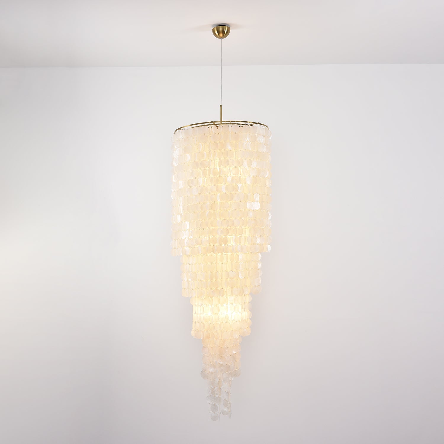 Eloryra Cascading Glass Chandelier - Letslighting