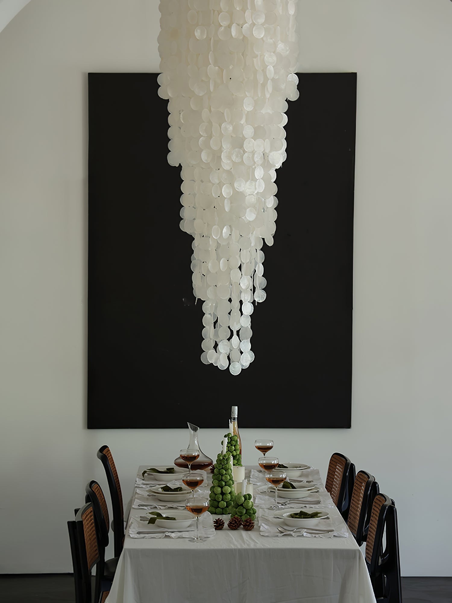 Eloryra Cascading Glass Chandelier - Letslighting