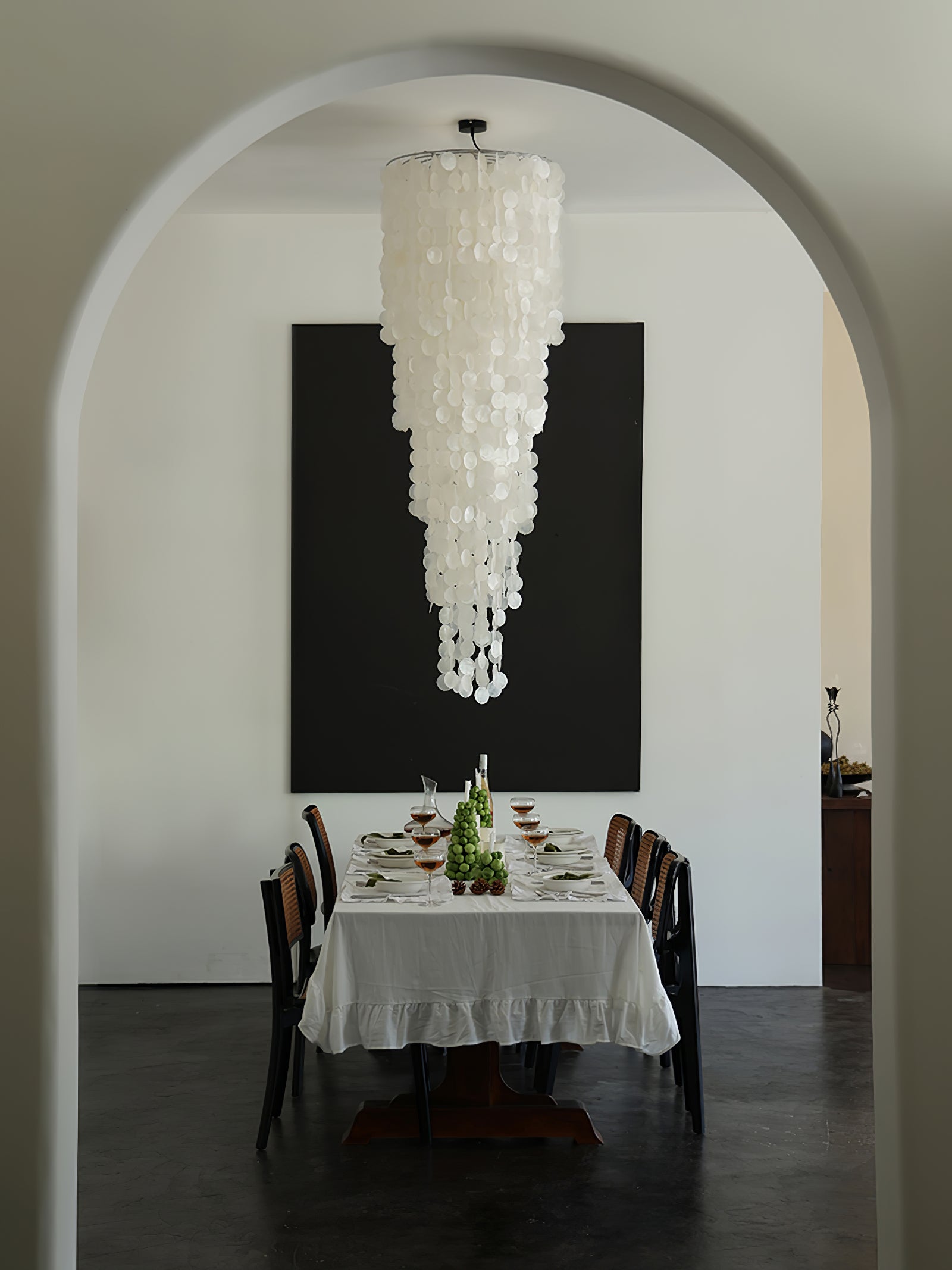 Eloryra Cascading Glass Chandelier - Letslighting
