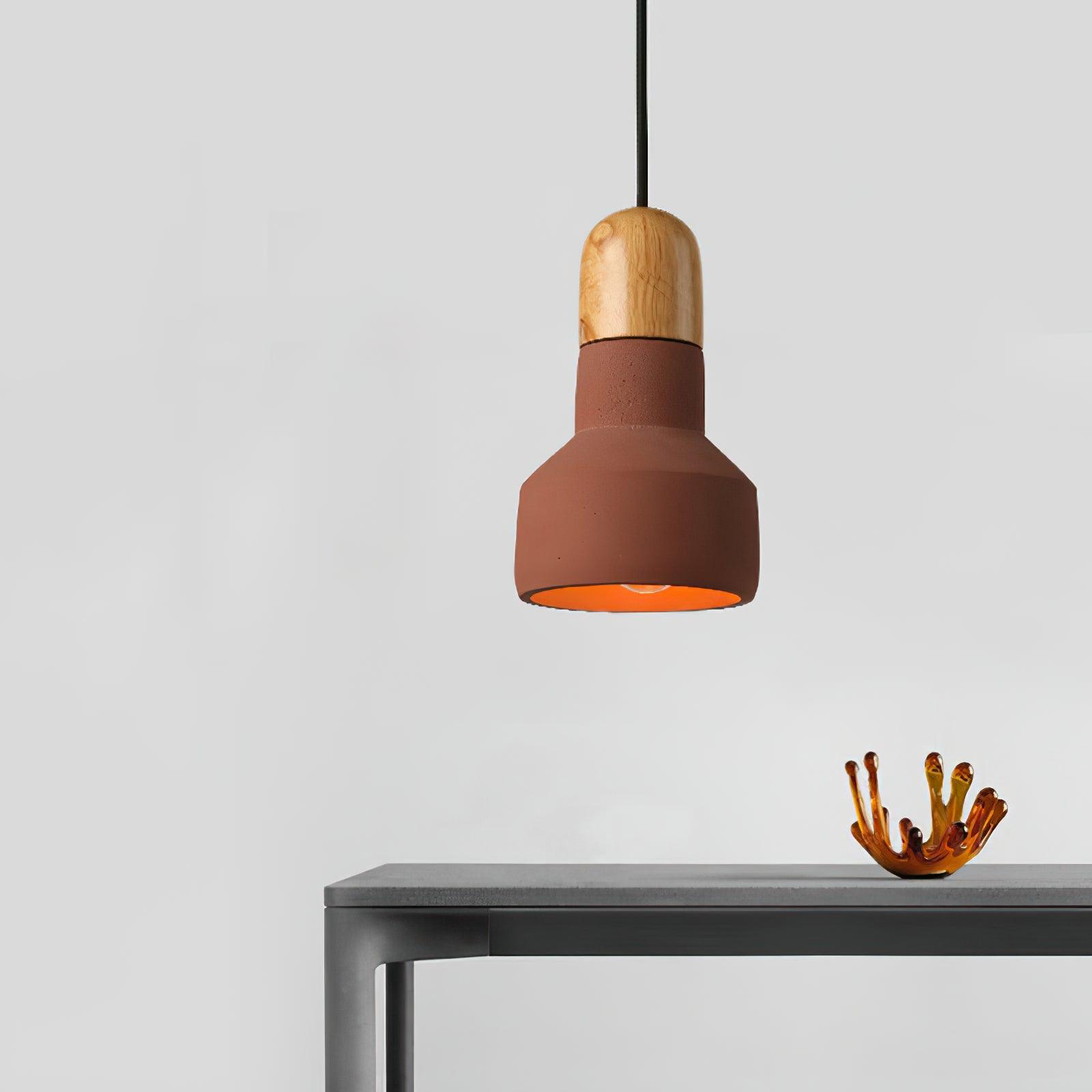 Trio Rustic Wood Pendant Light - Letslighting