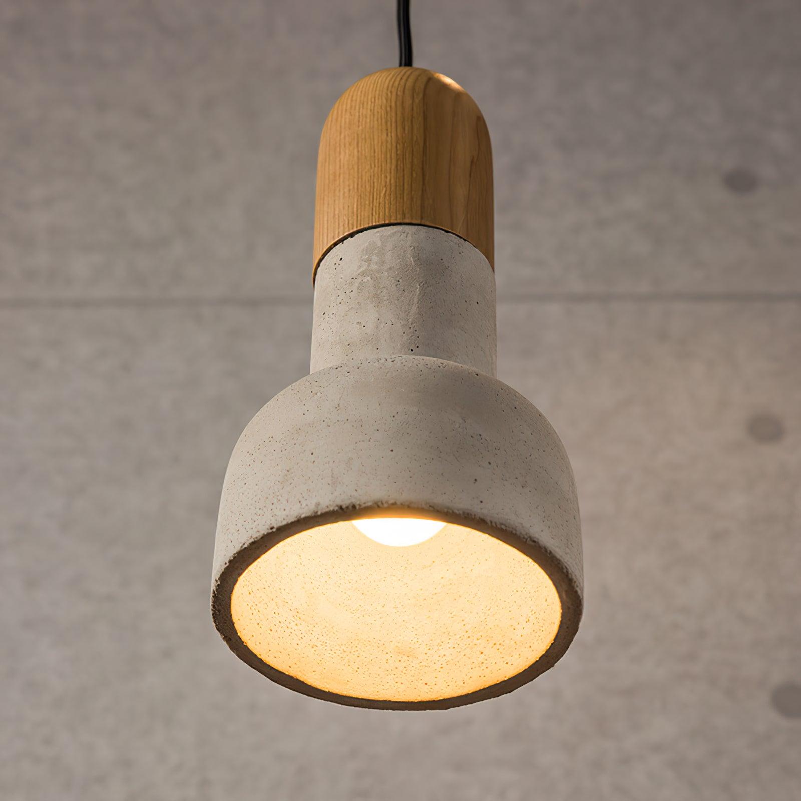 Trio Rustic Wood Pendant Light - Letslighting