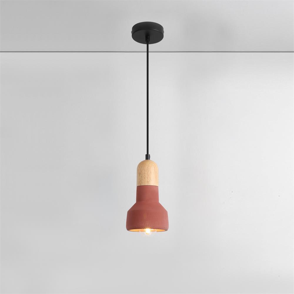 Trio Rustic Wood Pendant Light - Letslighting