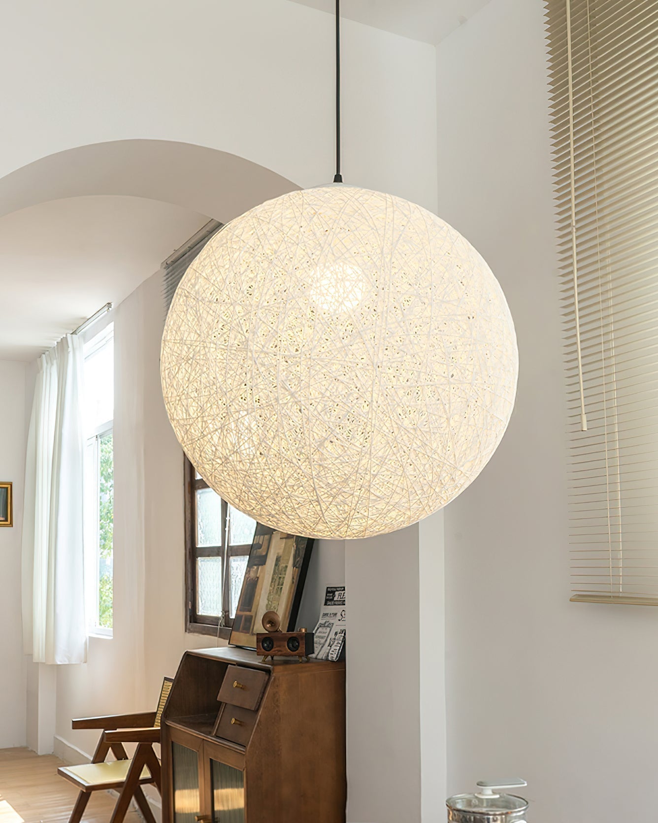 Nest Sphere Pendant Light - Letslighting