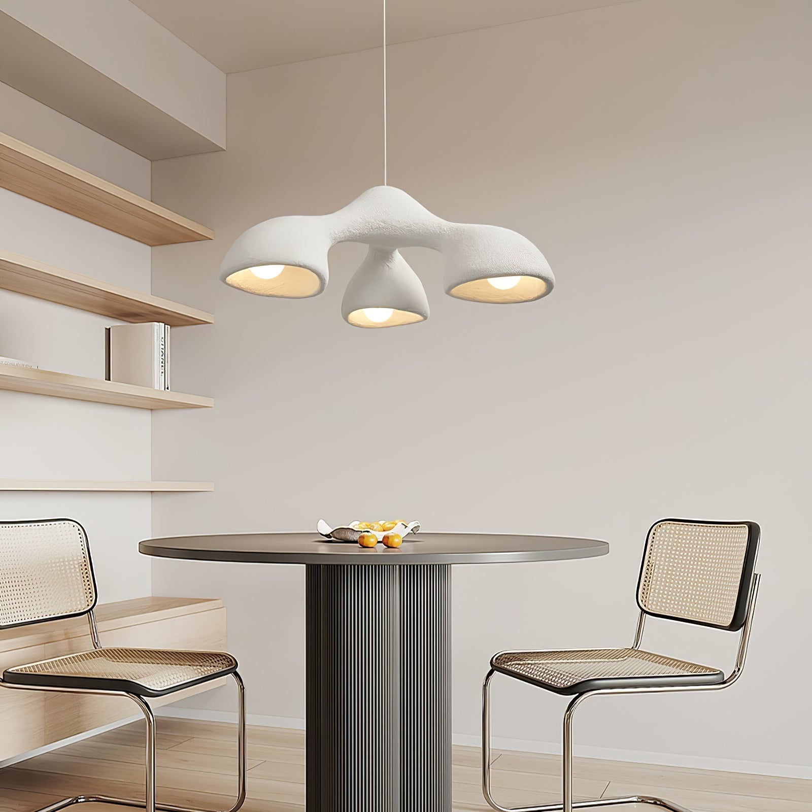 Wave Modern Polystyrene Pendant Light - Letslighting