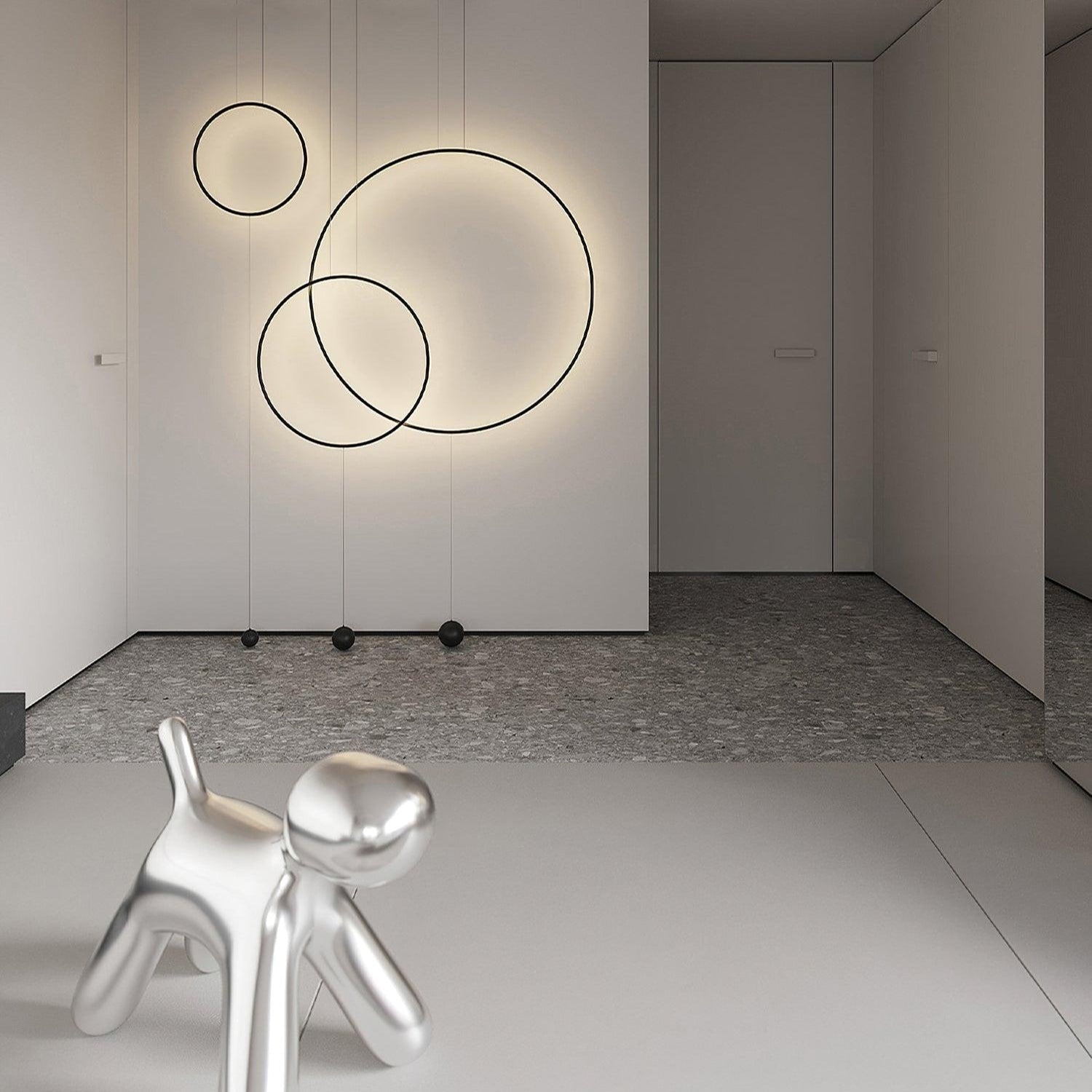 Nightfall Circle Pendant Light - Letslighting