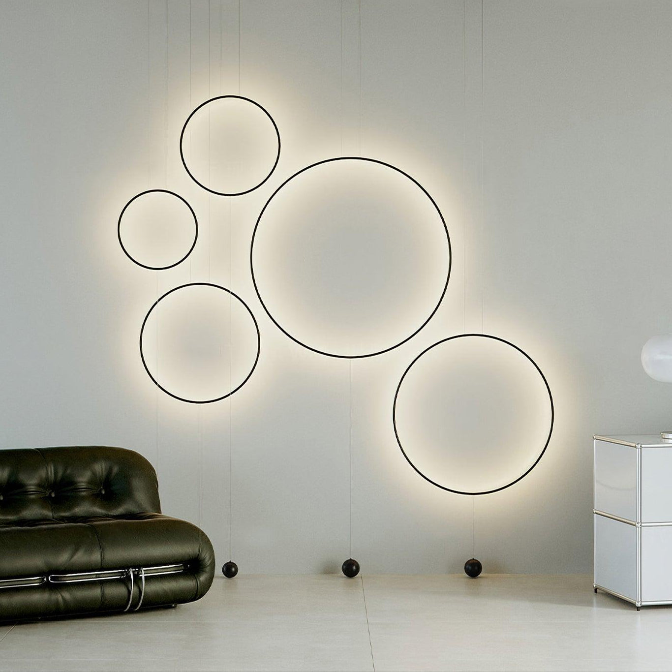 Nightfall Circle Pendant Light - Letslighting