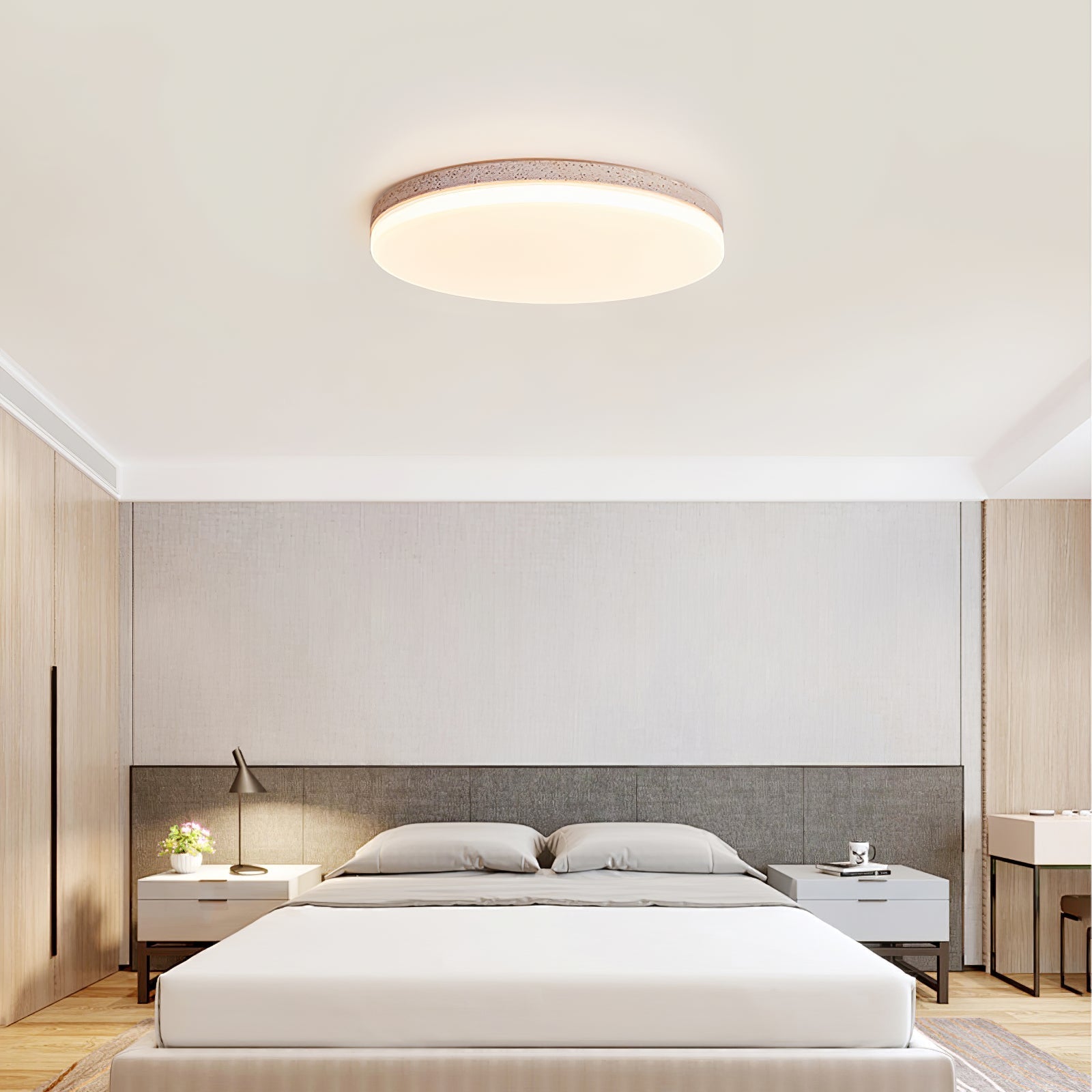 Orla Travertine Ceiling Light - Letslighting
