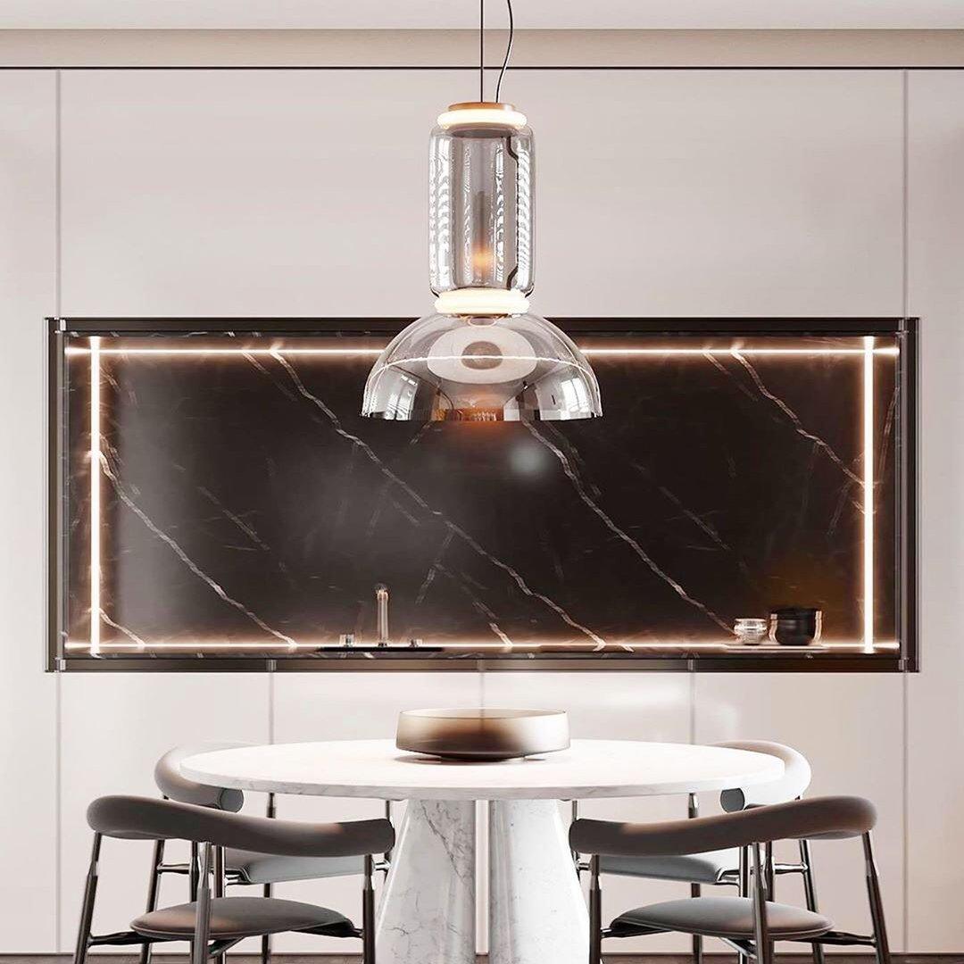Cylindrical LED Pendant Light - Letslighting