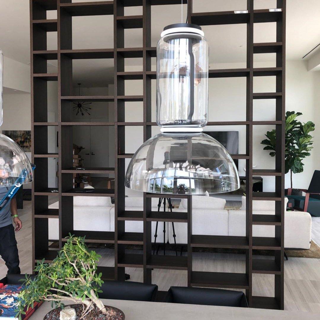 Cylindrical LED Pendant Light - Letslighting