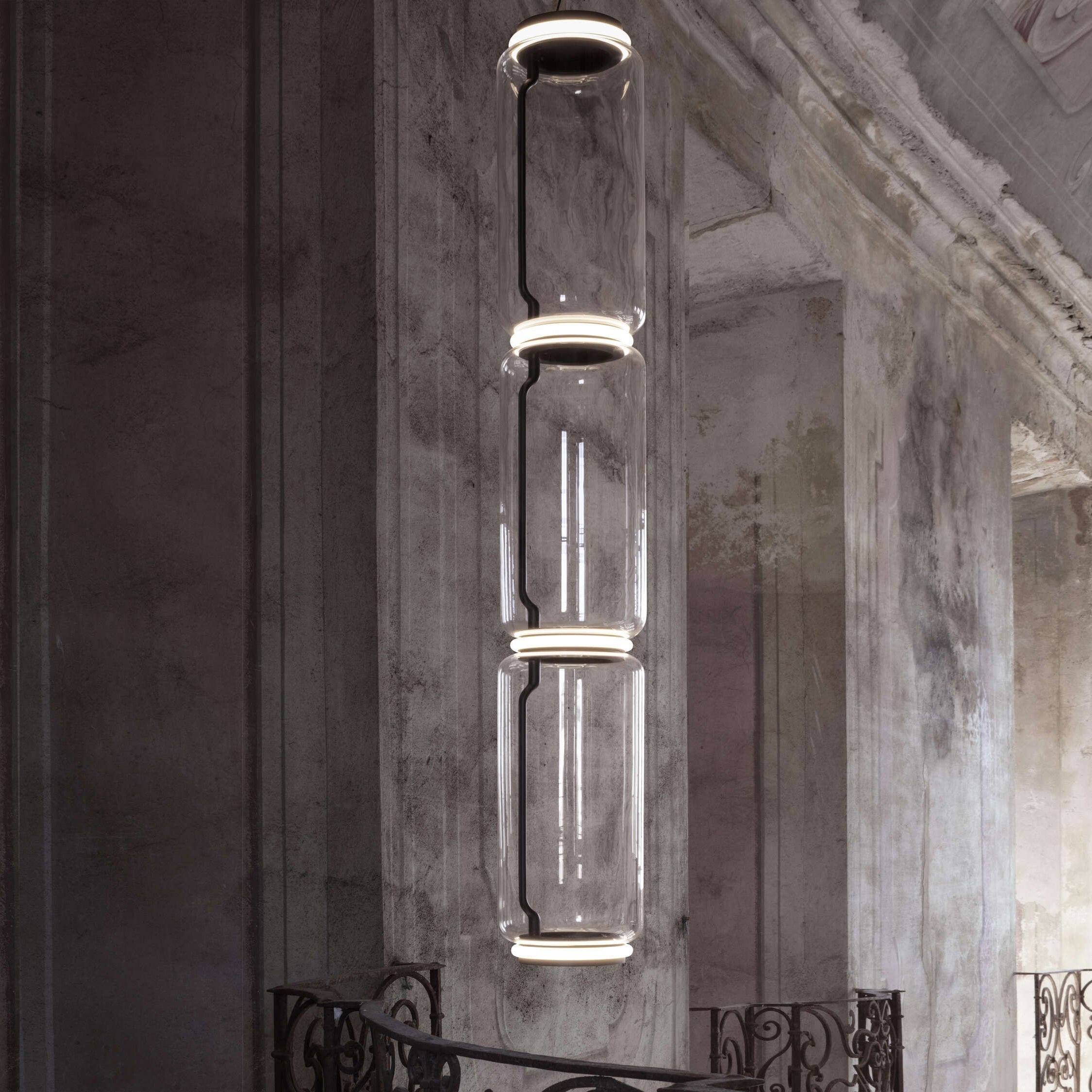 Cylindrical LED Pendant Light - Letslighting