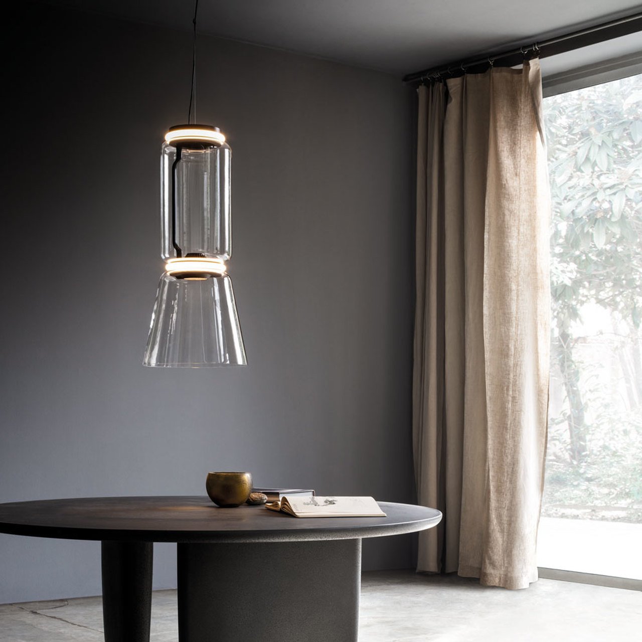 Cylindrical LED Pendant Light - Letslighting