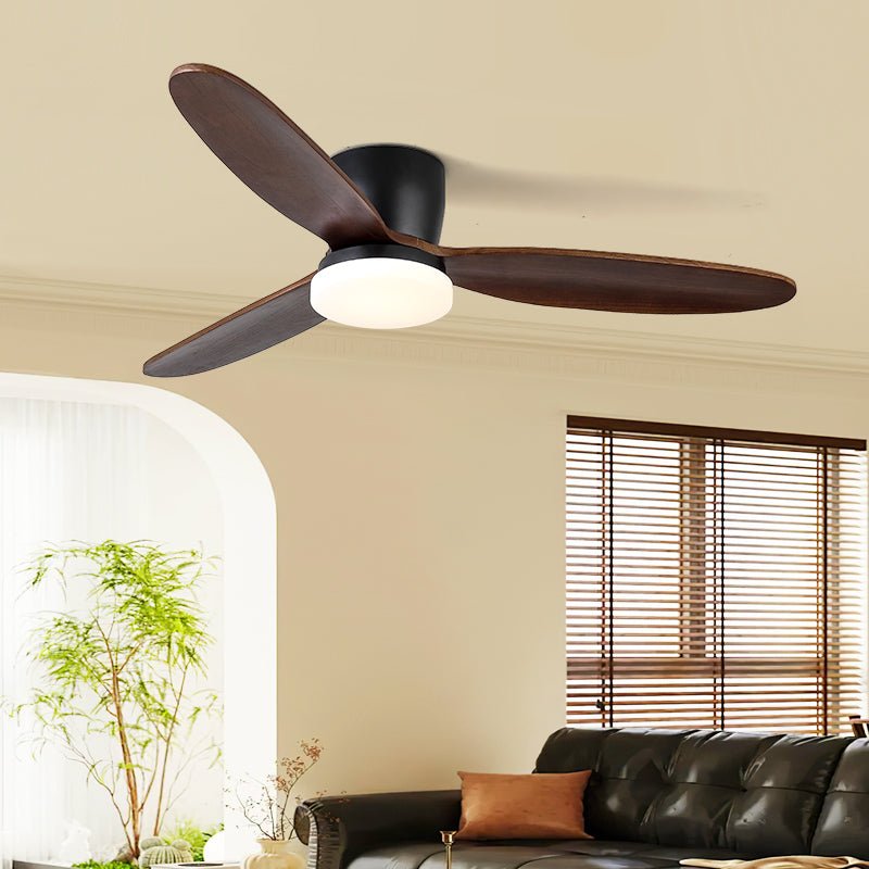 Ventilador de Techo con Luz Athyrs en un ambiente interior moderno