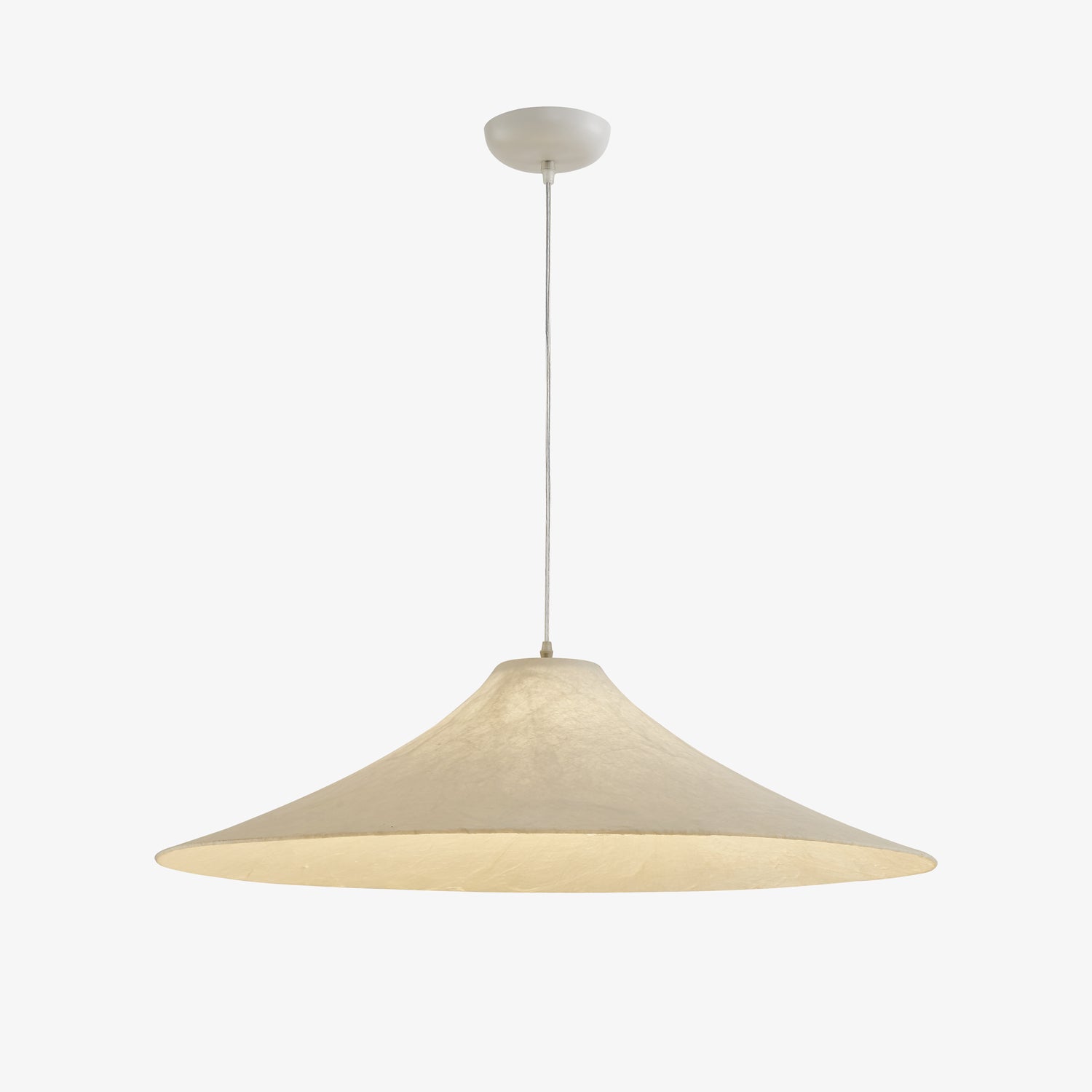 Abbotswell Modern Minimalist Natural Flat Metal Pendant Lamp - Letslighting
