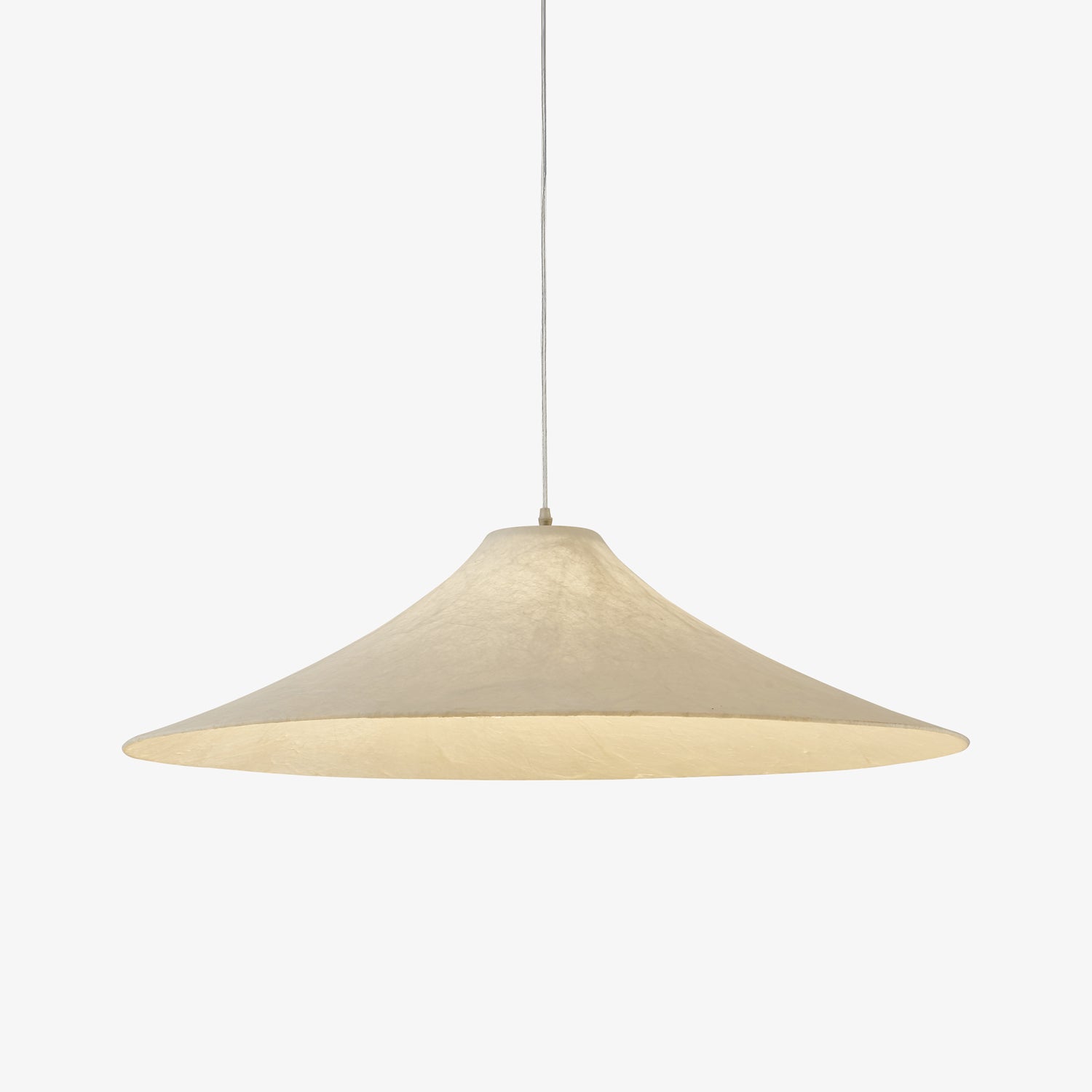 Abbotswell Modern Minimalist Natural Flat Metal Pendant Lamp - Letslighting