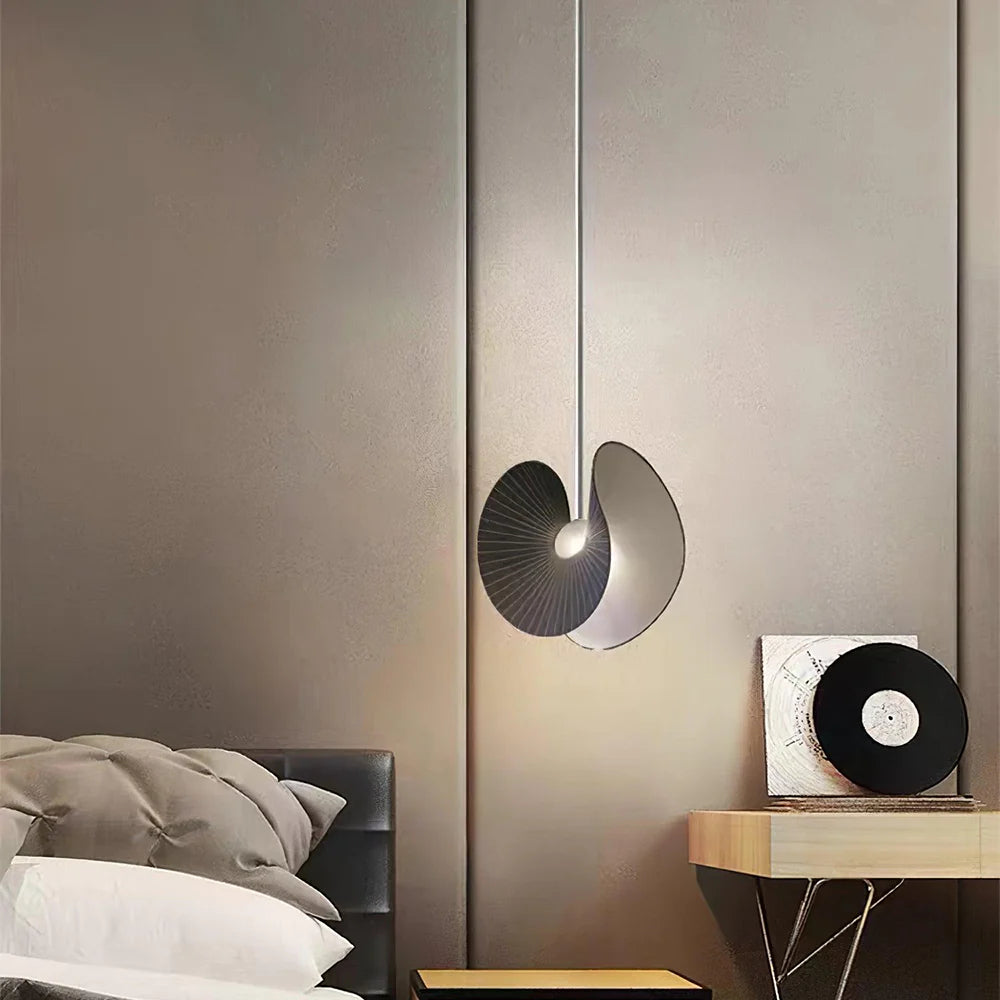 Valentina Tendencia Moderna Suave LED Lámpara Colgante Metal Salón
