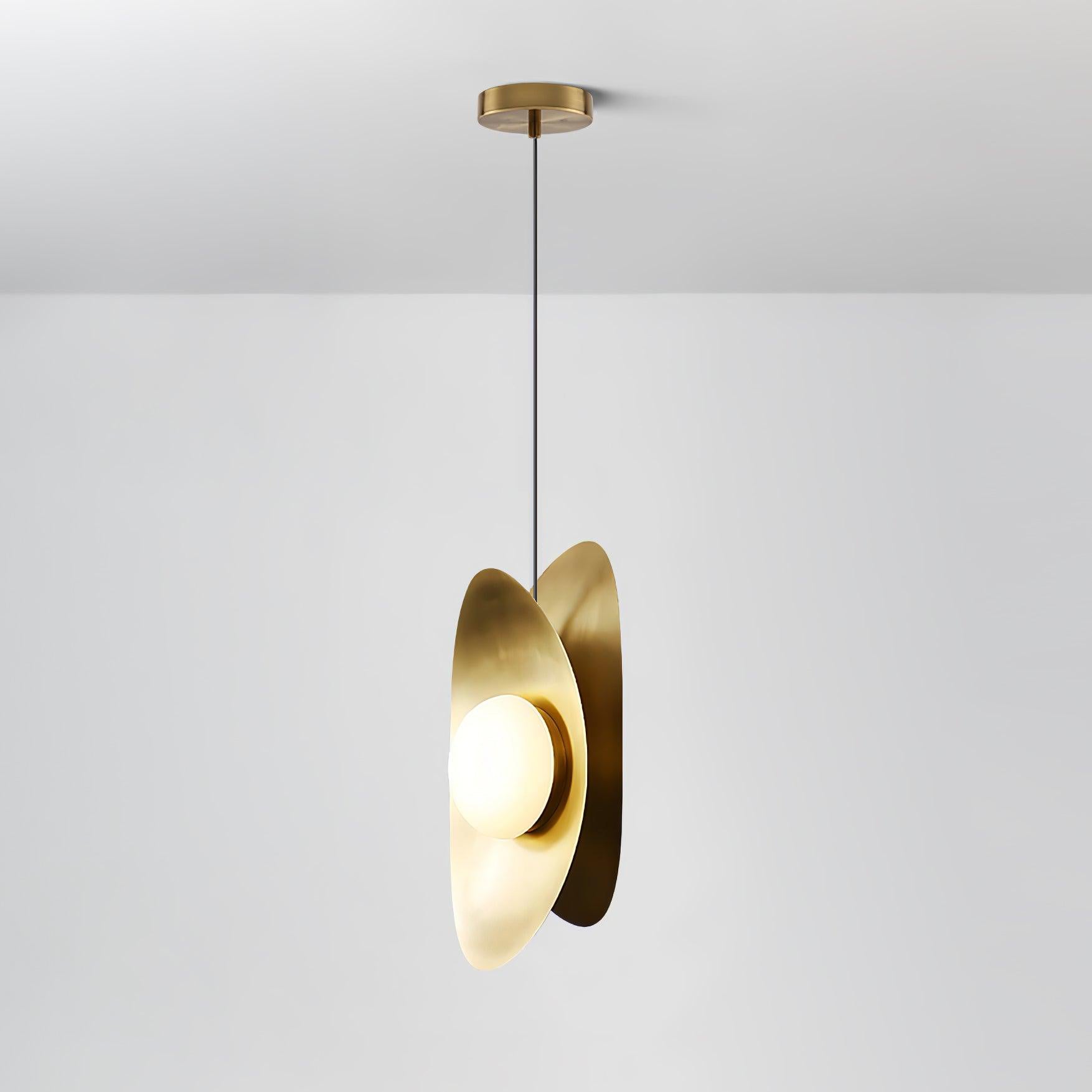 Golden Petal Pendant Lamp - Letslighting