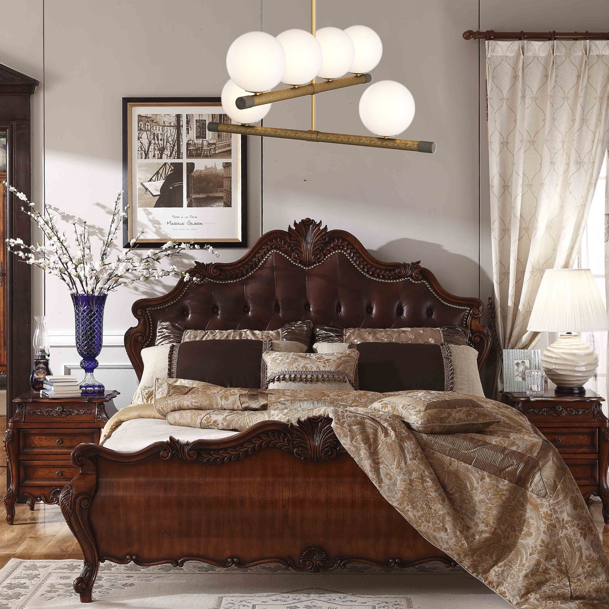 Riley Modern Metal Chandelier - Letslighting