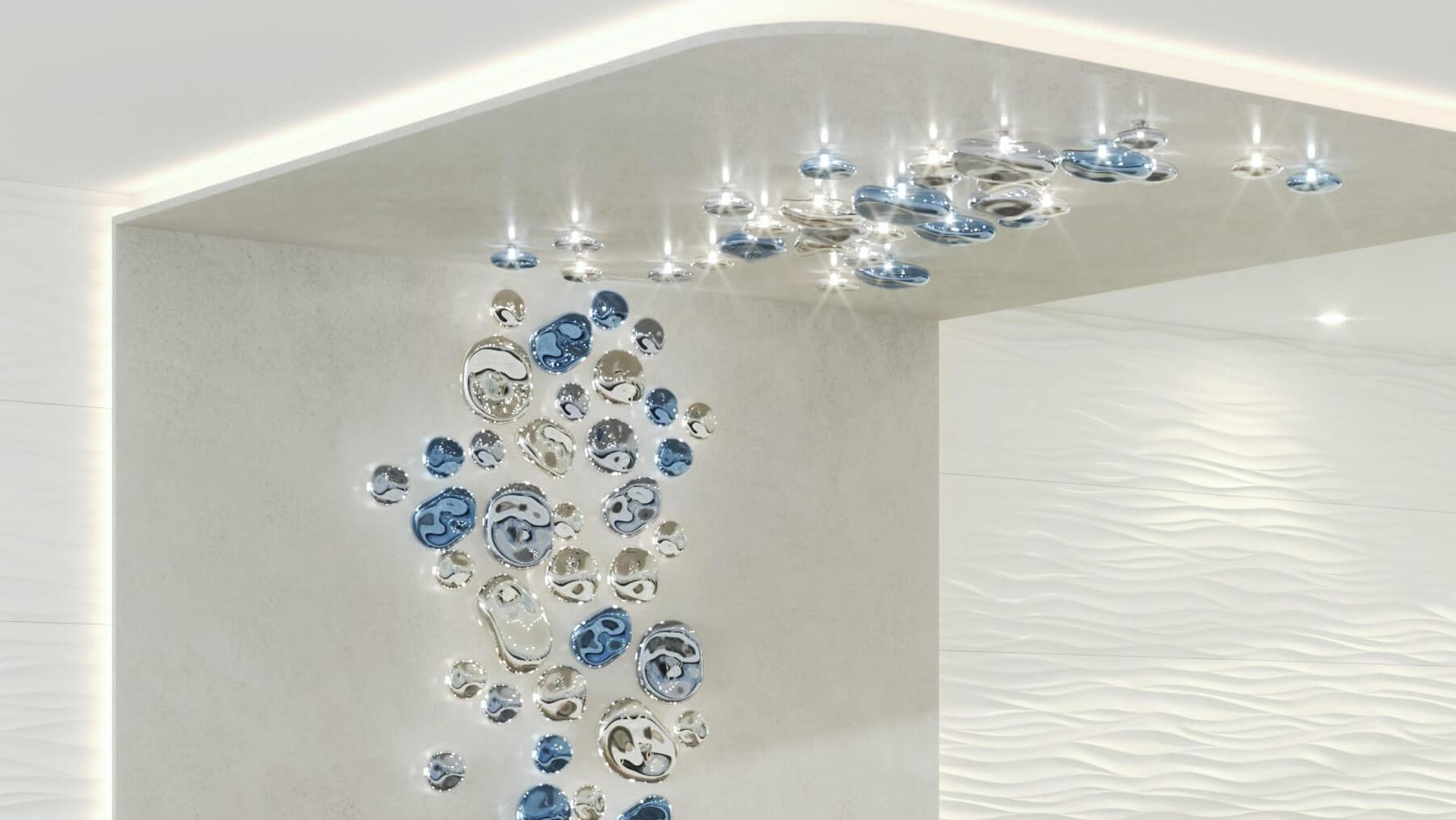 Nyzoris Bubble Glass Wall Light - Letslighting