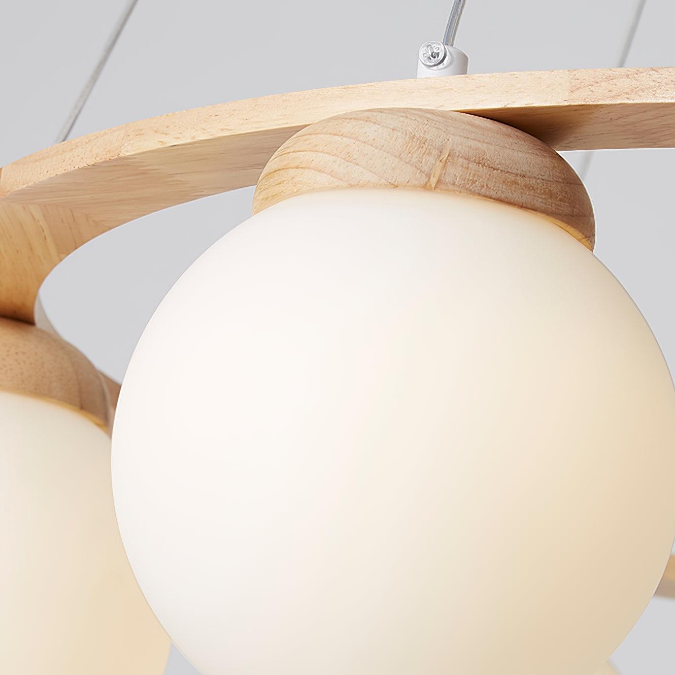 Miira Wood Chandelier - Letslighting
