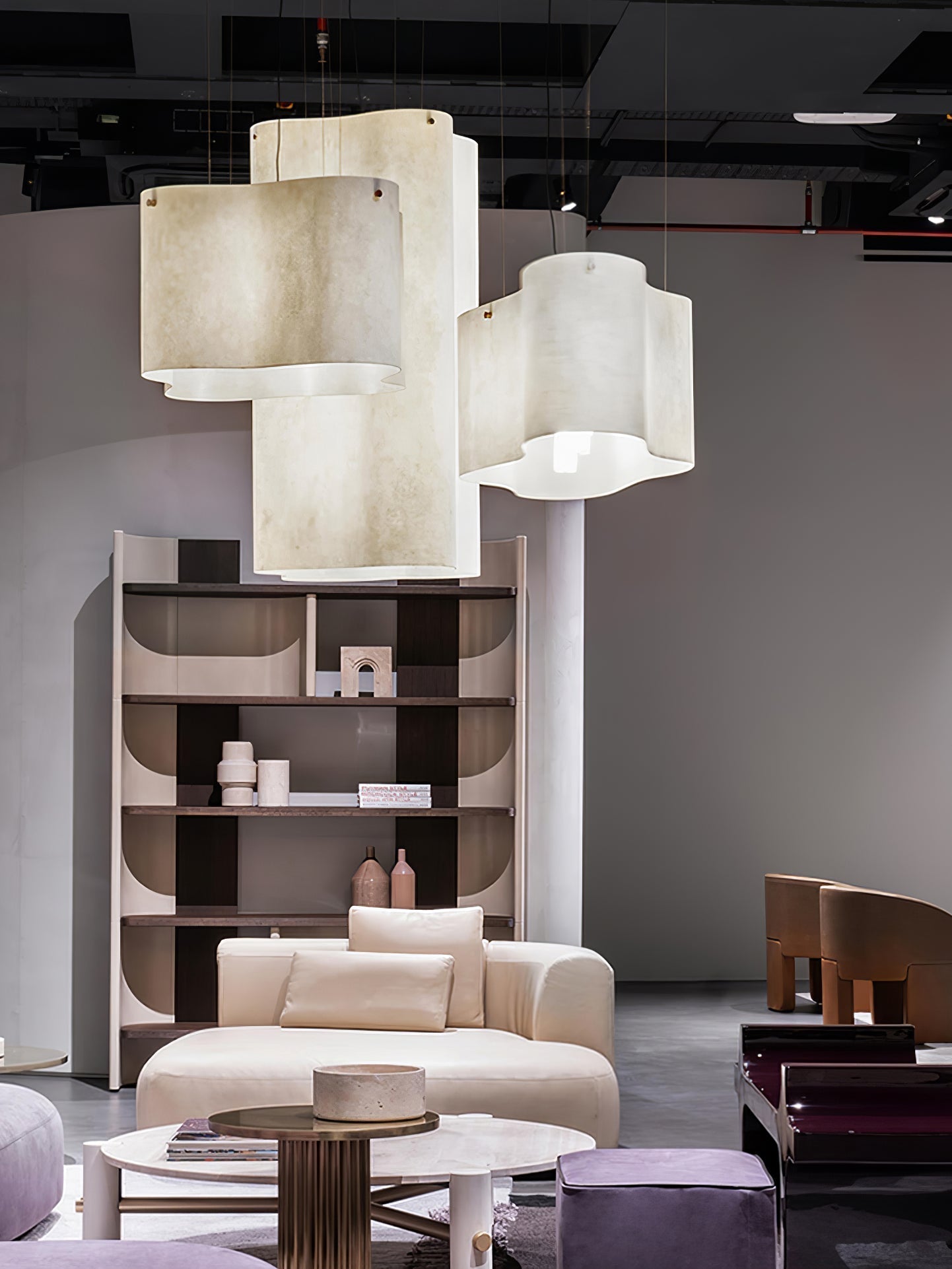 Aurora Pendant Lamp Cloud Shape Modern - Letslighting