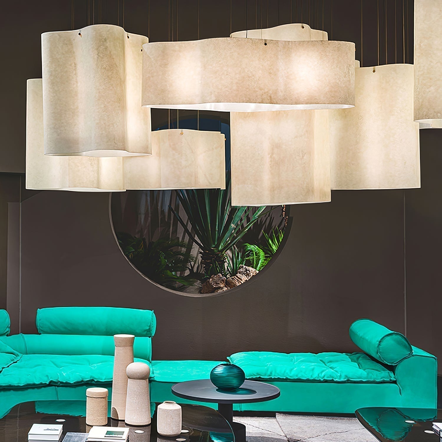 Aurora Pendant Lamp Cloud Shape Modern - Letslighting