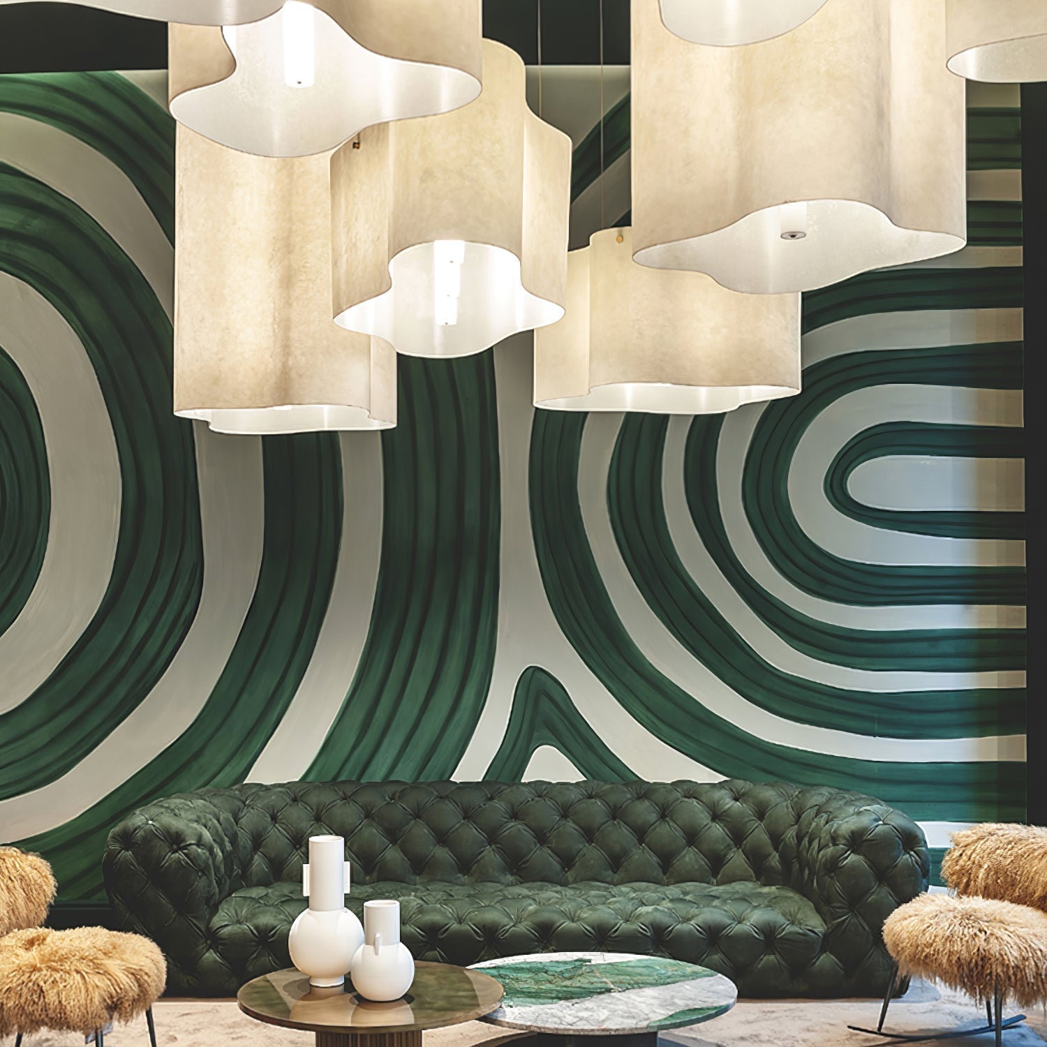 Aurora Pendant Lamp Cloud Shape Modern - Letslighting