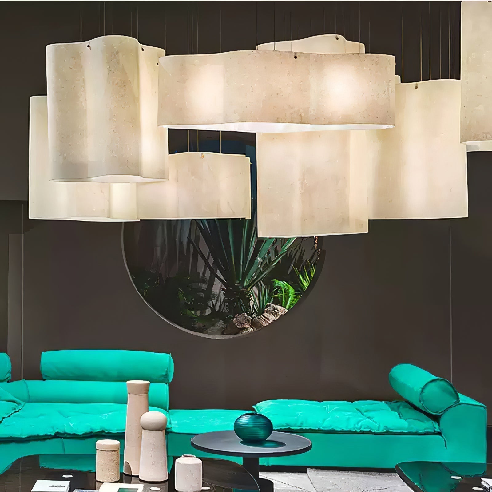 Aurora Pendant Lamp Cloud Shape Modern - Letslighting