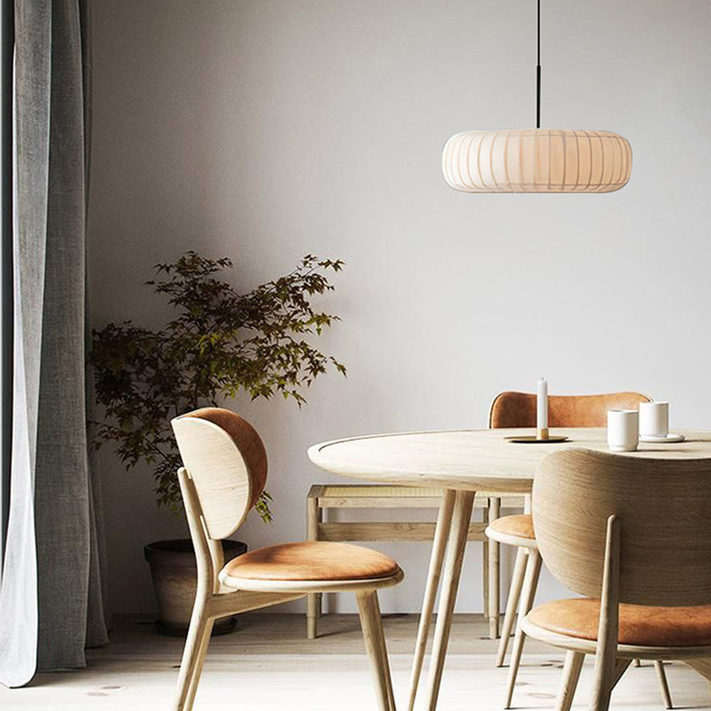Ritta Creativo Redondo Lámpara Colgante Tejido Salón Comedor Pasillo