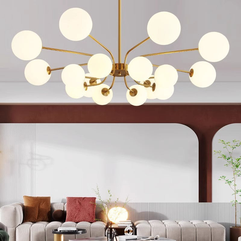 Valentina Moderno LED Lámpara colgante Cromo/Oro Salón/Dormitorio