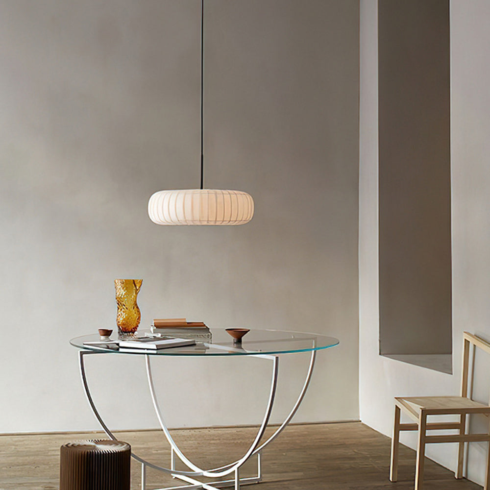 Ritta Creativo Redondo Lámpara Colgante Tejido Salón Comedor Pasillo
